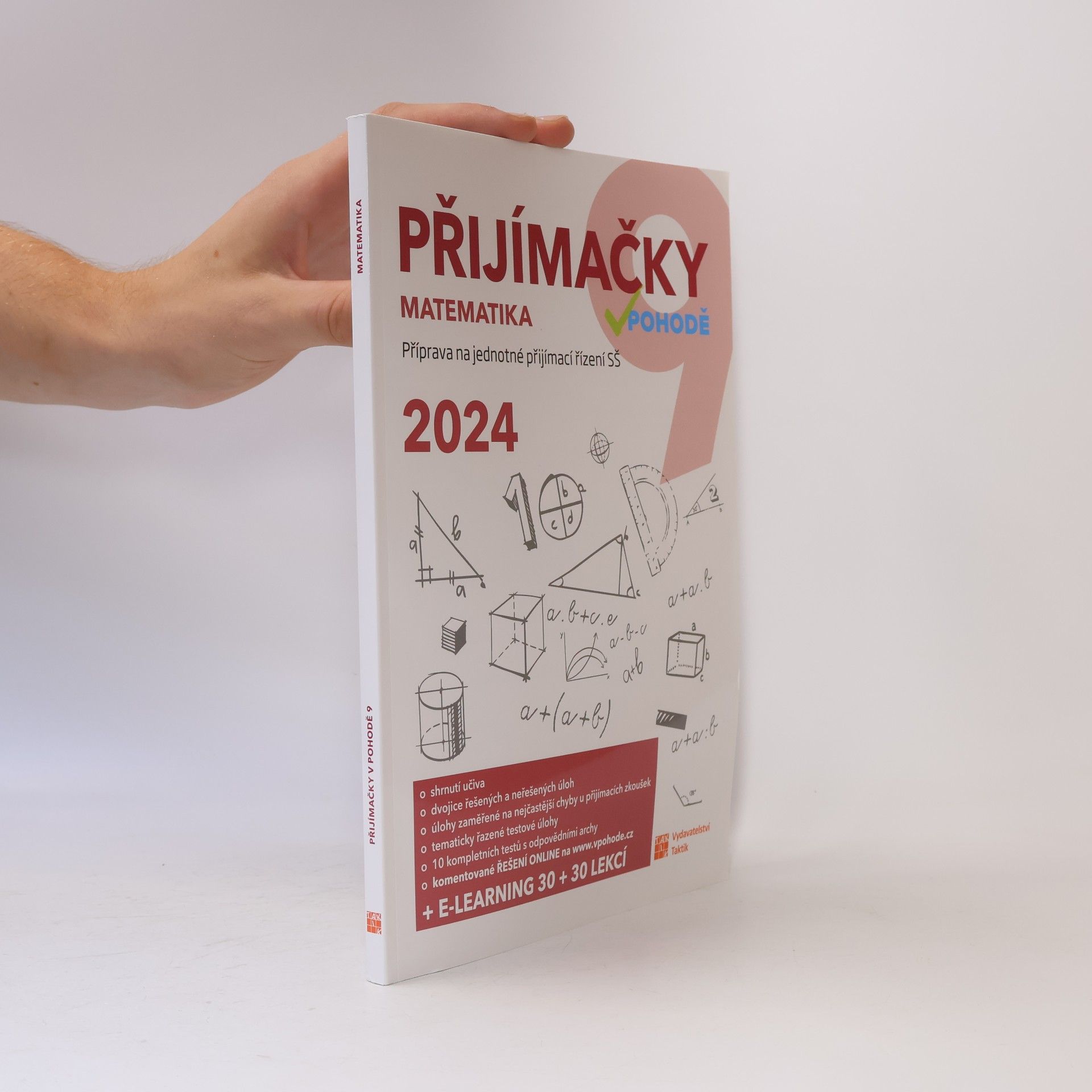 Robert Weinlich Přijímačky v pohodě : příprava na jednotné přijímací řízení SŠ 2024. Matematika