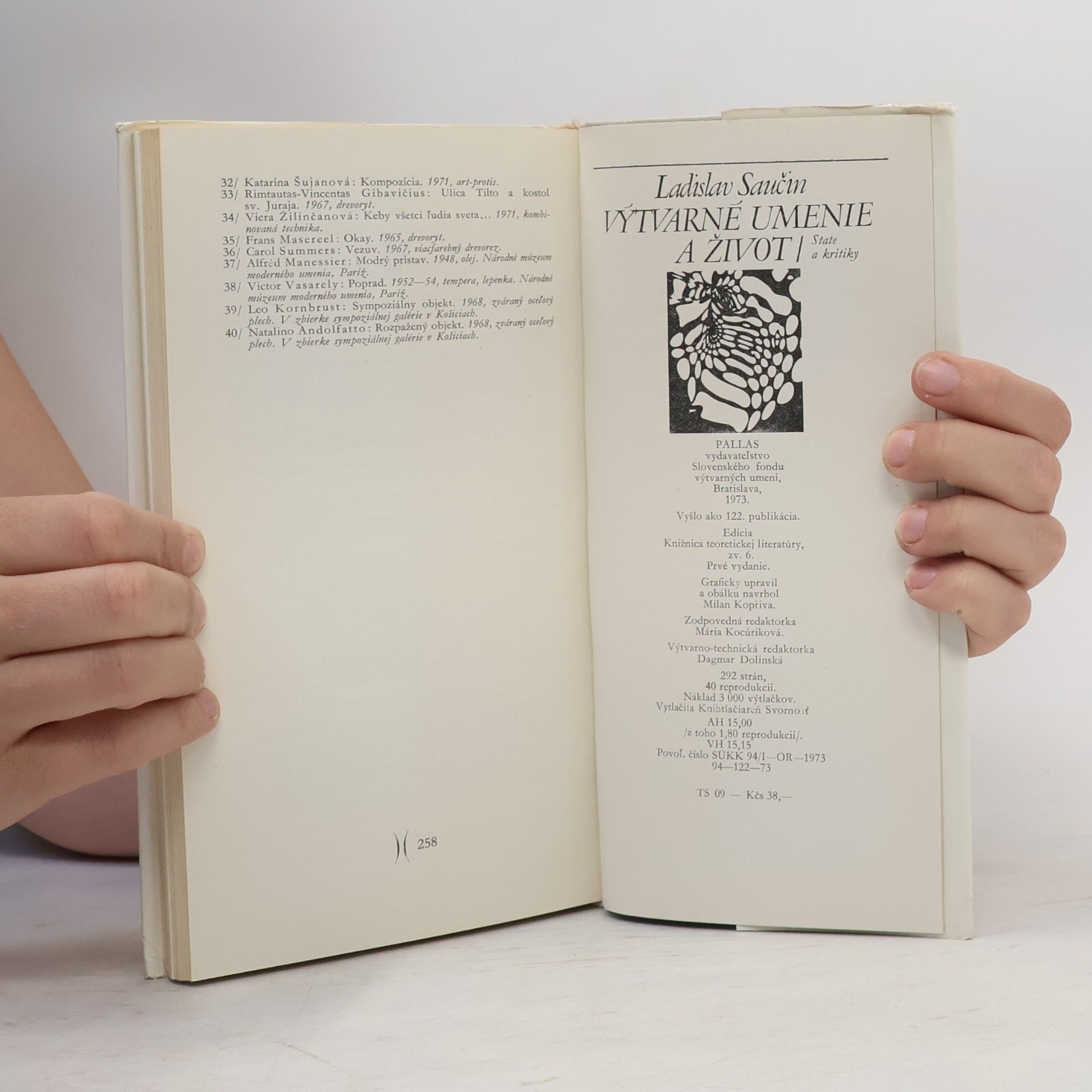 Ladislav Saučin Výtvarné umenie a život
