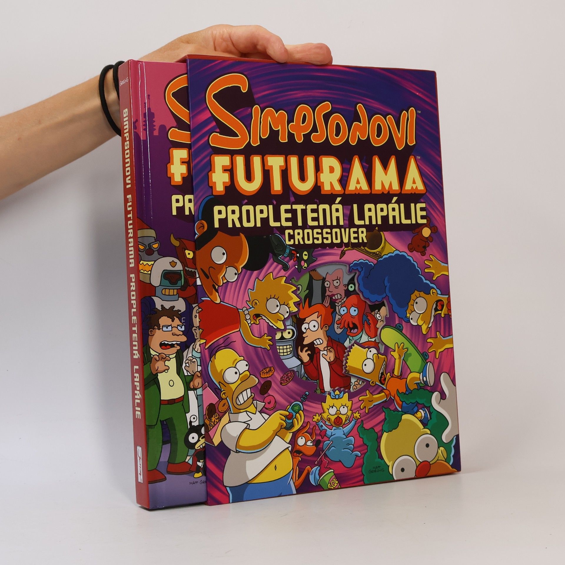 Simpsonovi - Futurama. Propletená lapálie: Crossover (s přílohou)