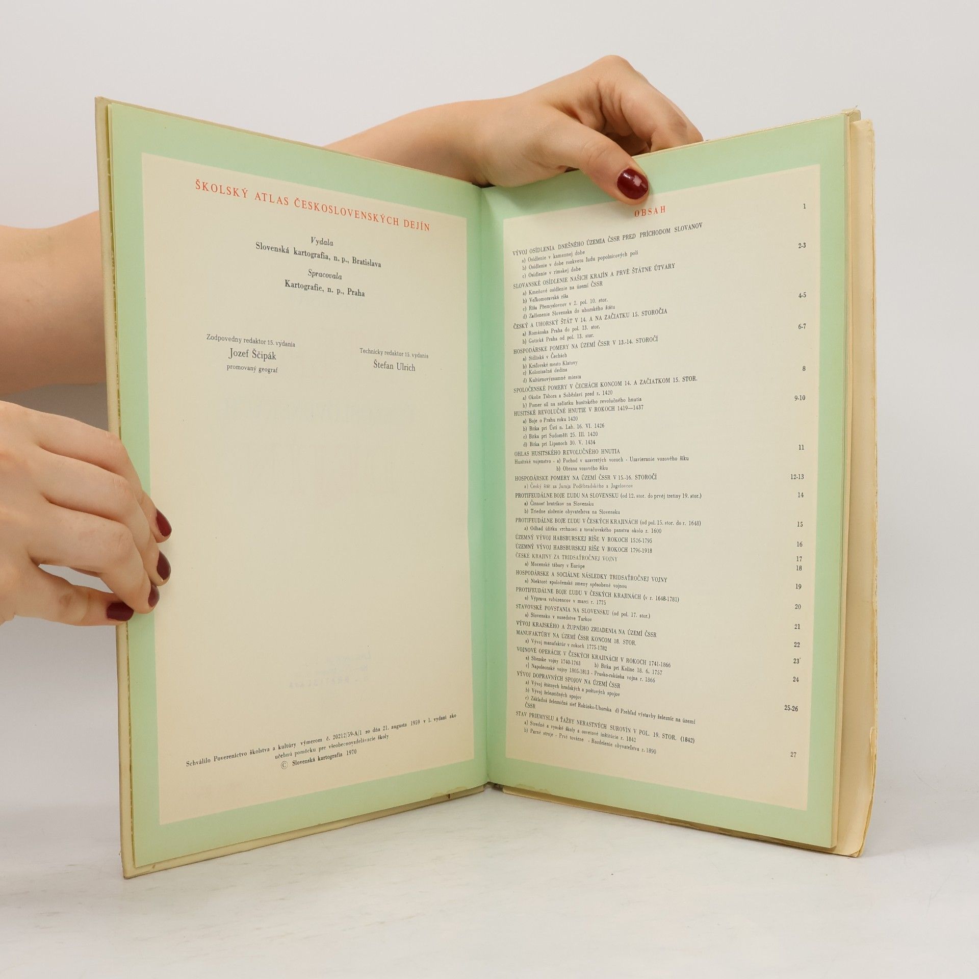 Stefan Ulrich Školský atlas československých dejín