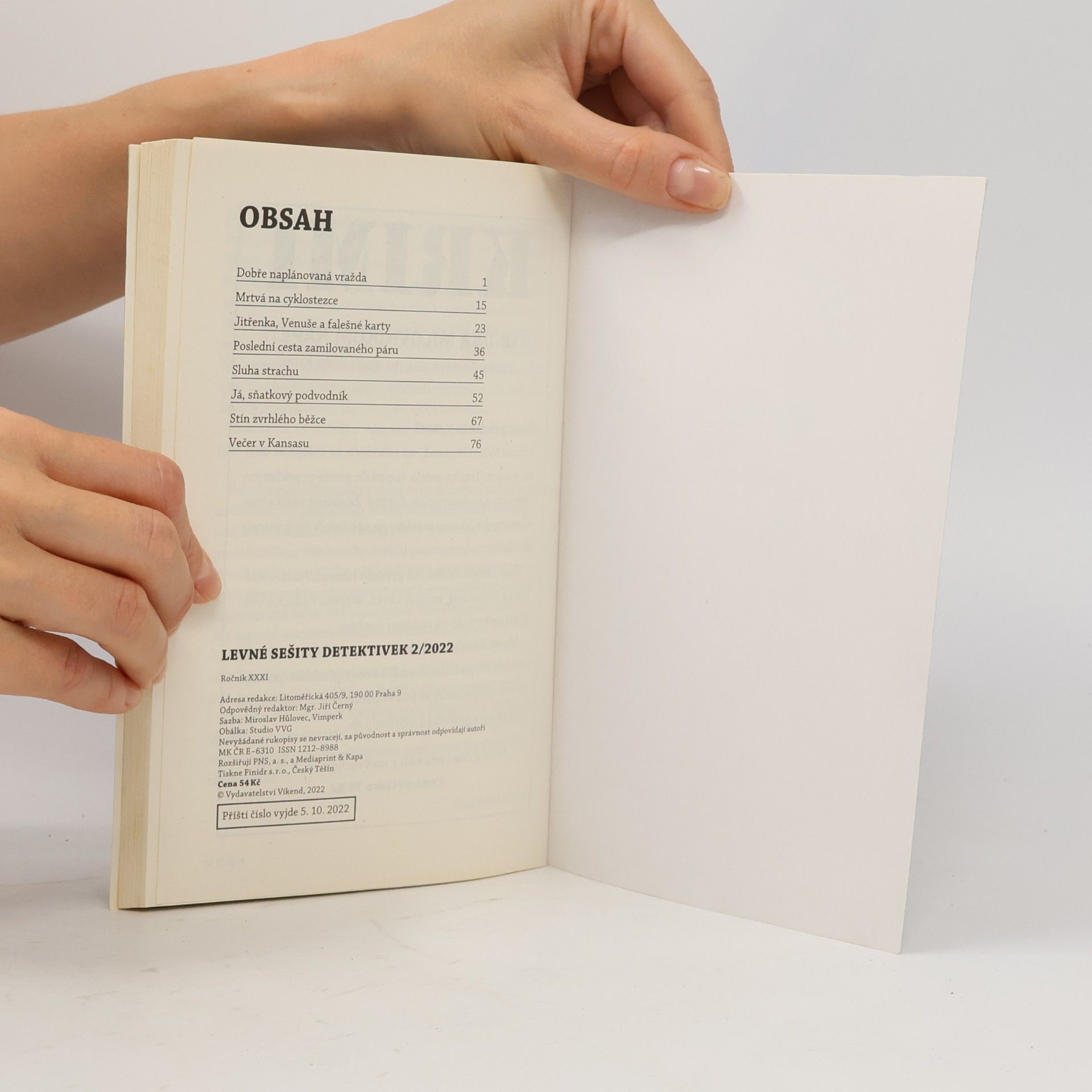 Autorenkollektiv Levné sešity detektivek 2/2022
