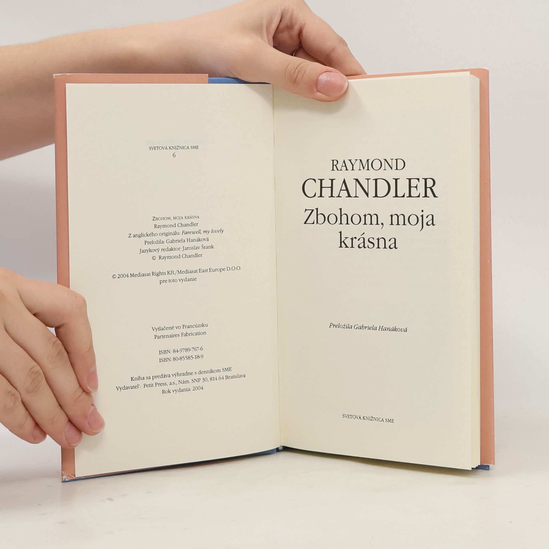 Raymond Chandler Zbohom, moja krásna