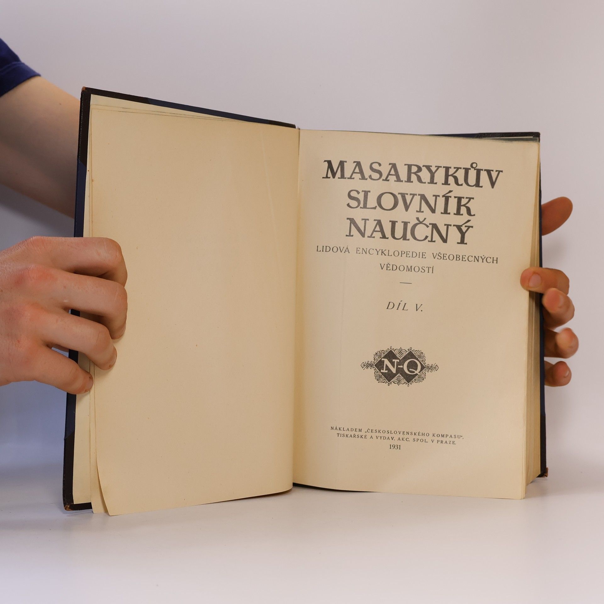 Kolektív autorov Masarykův slovník naučný. Díl 5. N-Q