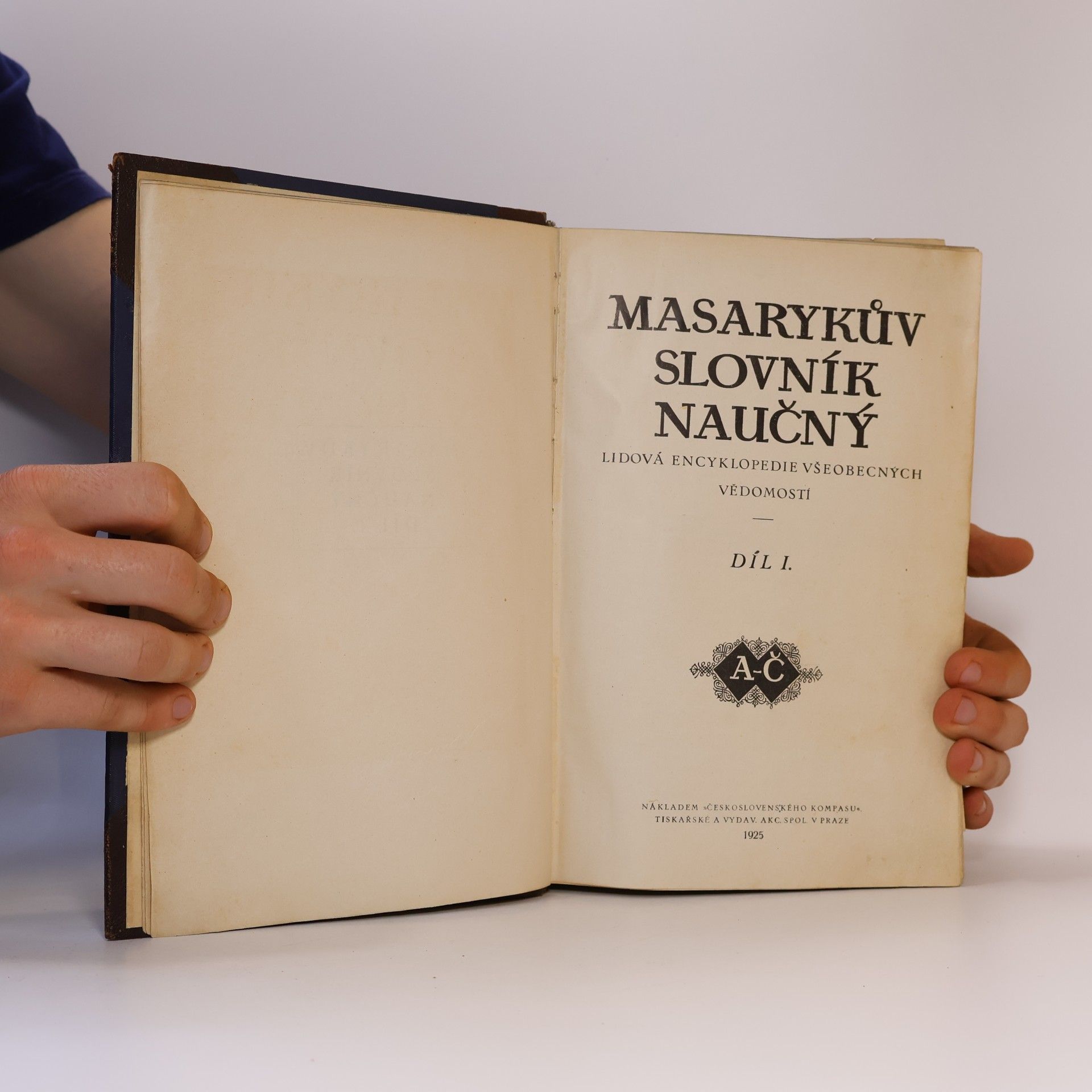 Emanuel Rádl Masarykův slovník naučný 1. A-Č