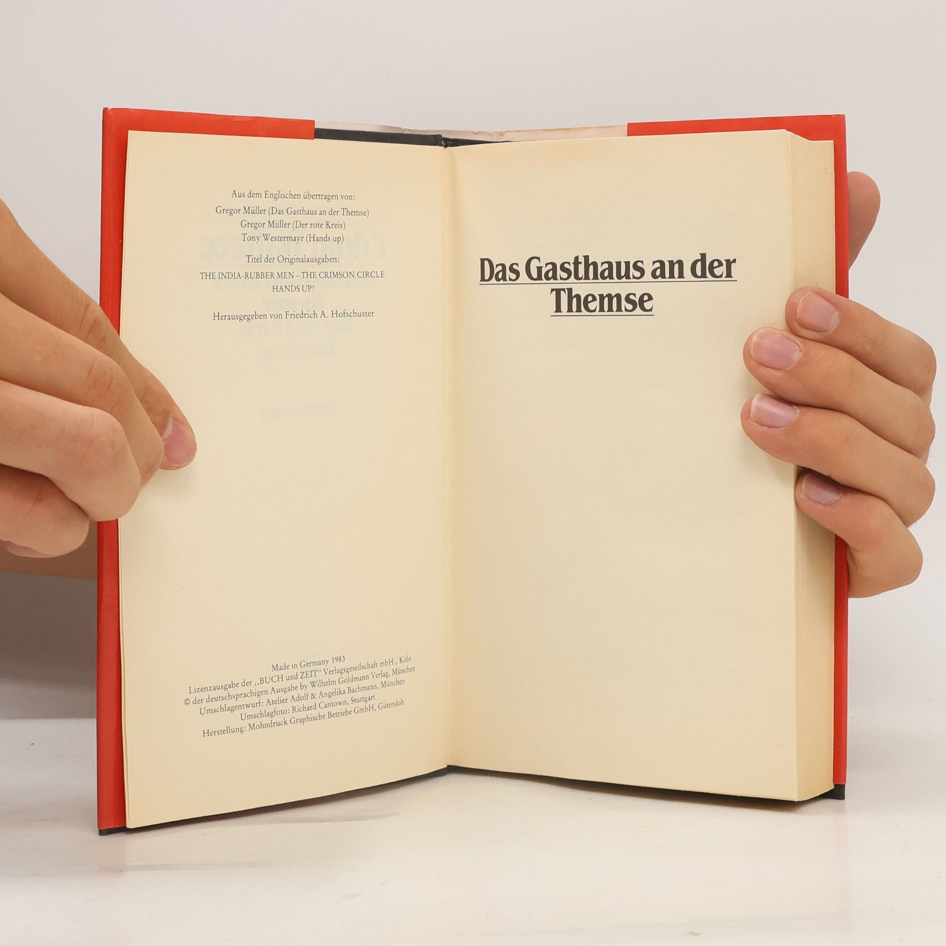 Edgar Wallace Das Gasthaus an der Themse. Der rote Kreis. Hands up