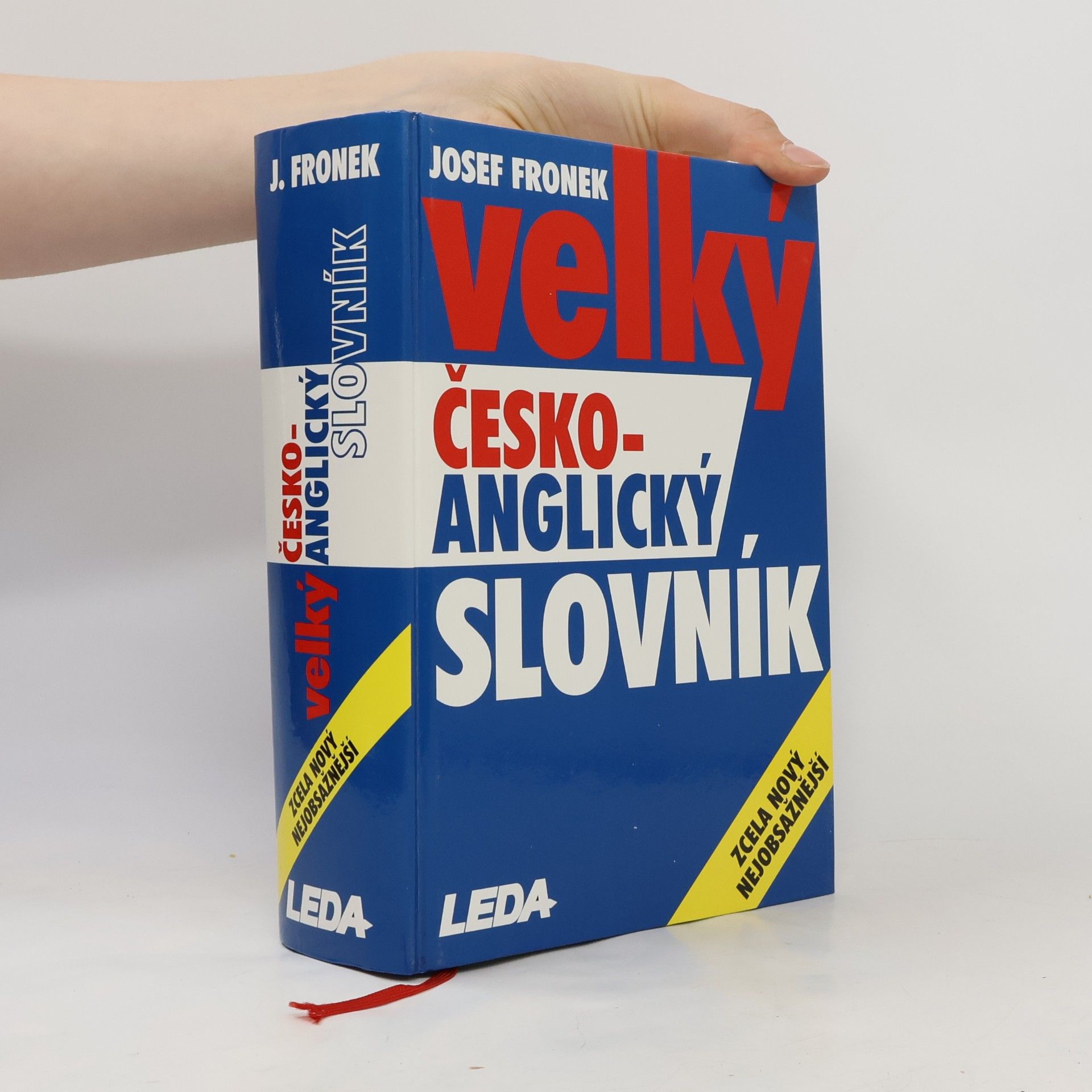Josef Fronek Velký česko-anglický slovník