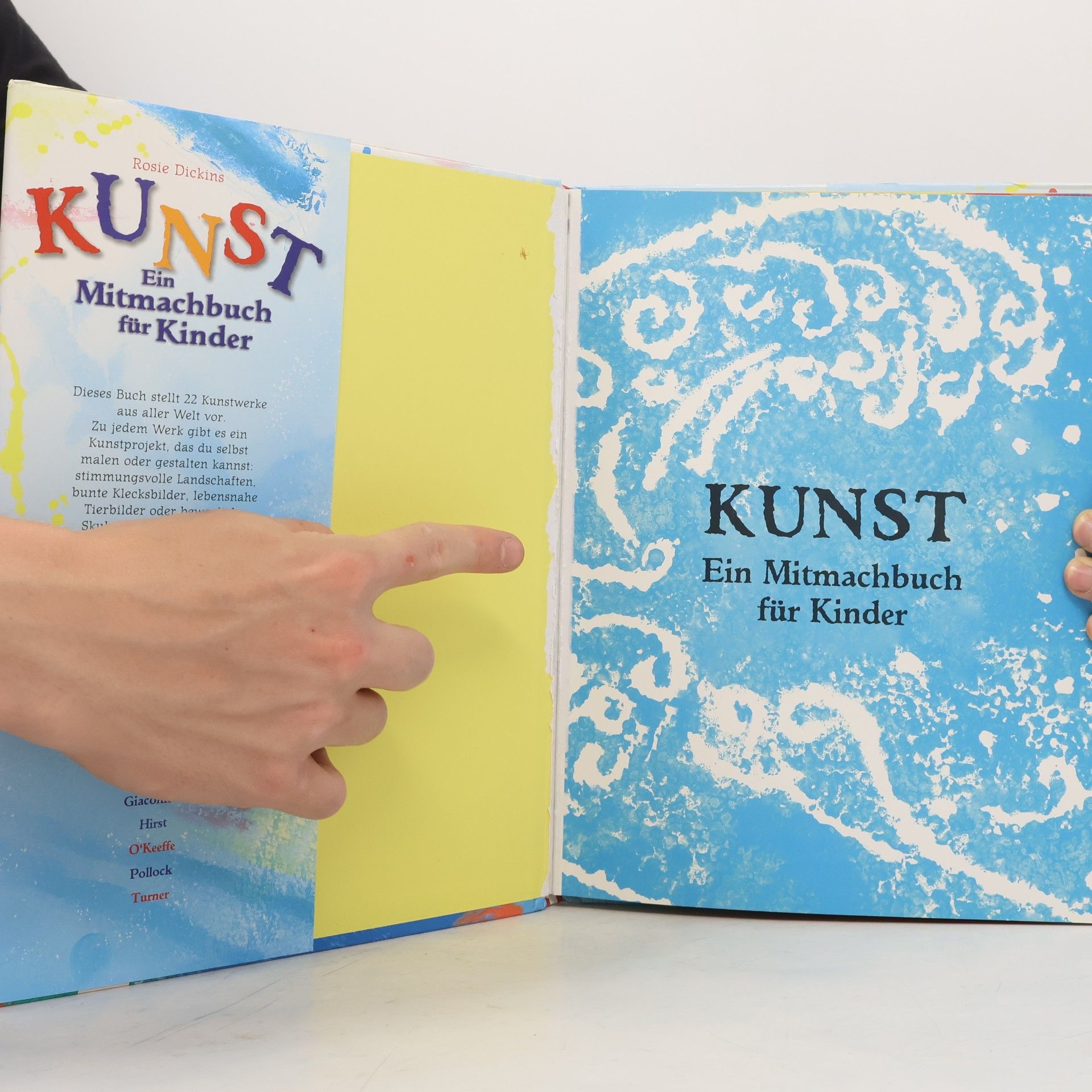 Rosie Dickins Kunst - ein Mitmachbuch für Kinder