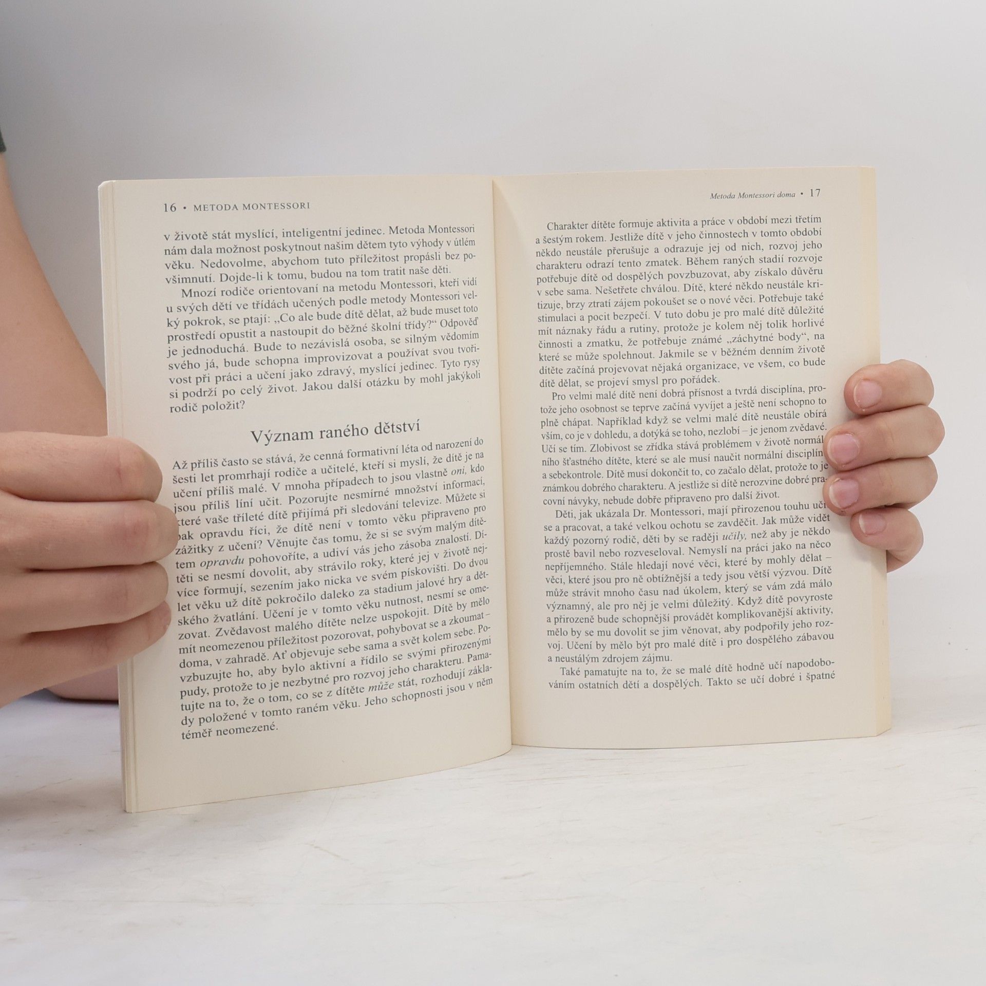 Elizabeth G. Hainstock Metoda Montessori a jak ji učit doma. Předškolní léta