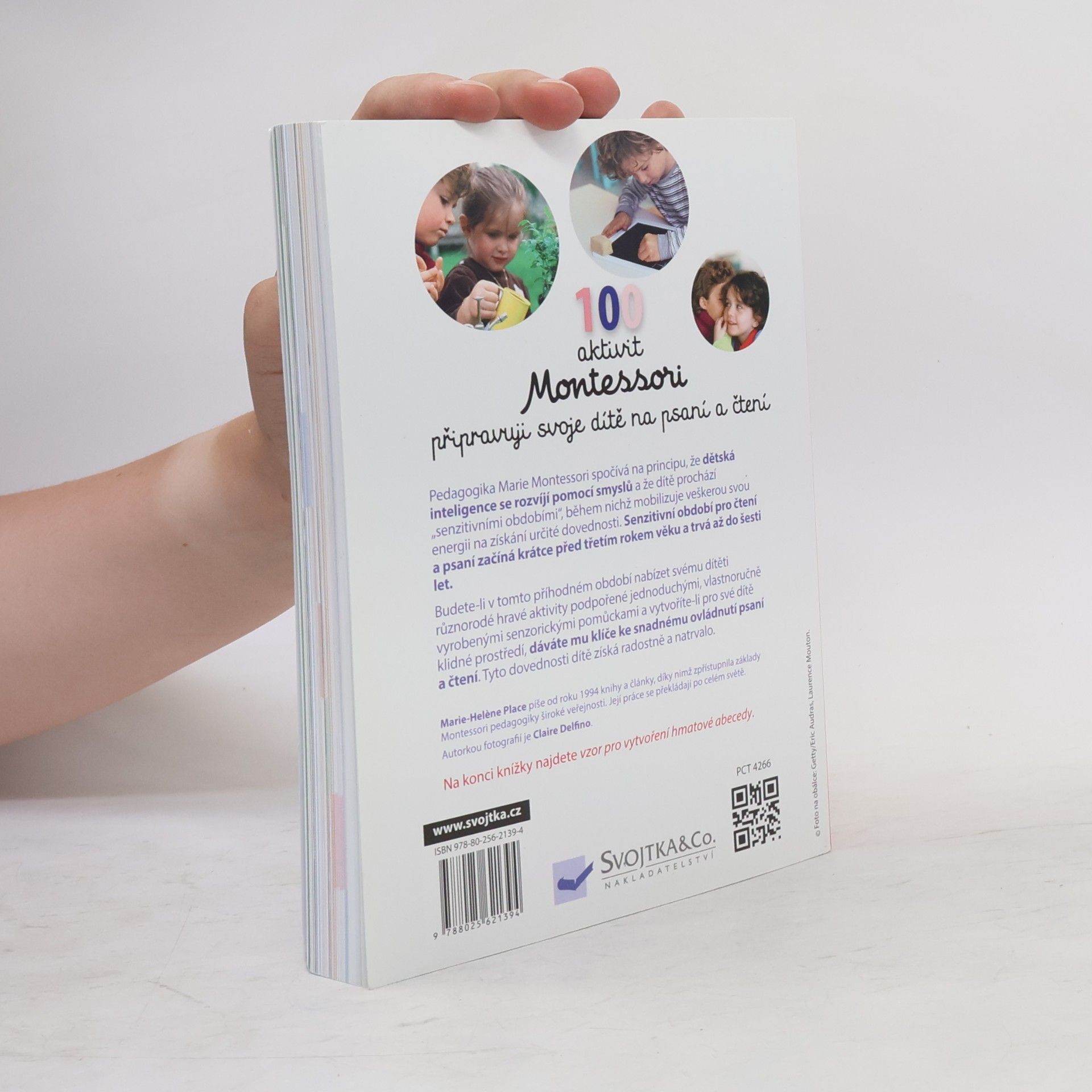 Marie-Hélène Place 100 Montessori aktivit: Připravuji své dítě na psaní a čtení