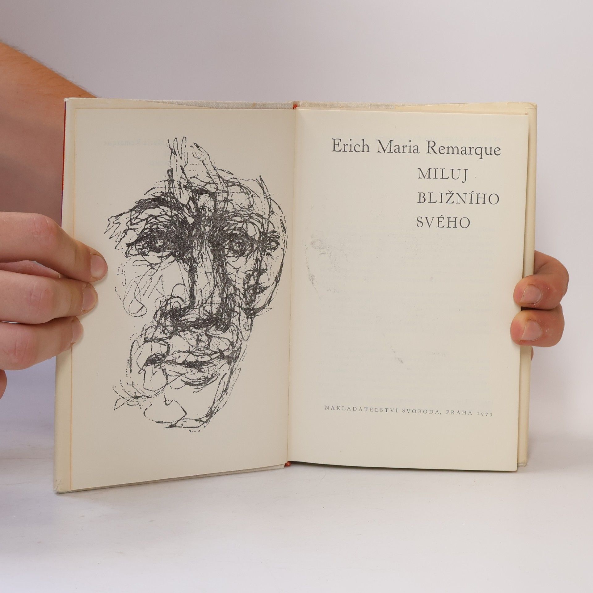 Erich Maria Remarque Miluj bližního svého