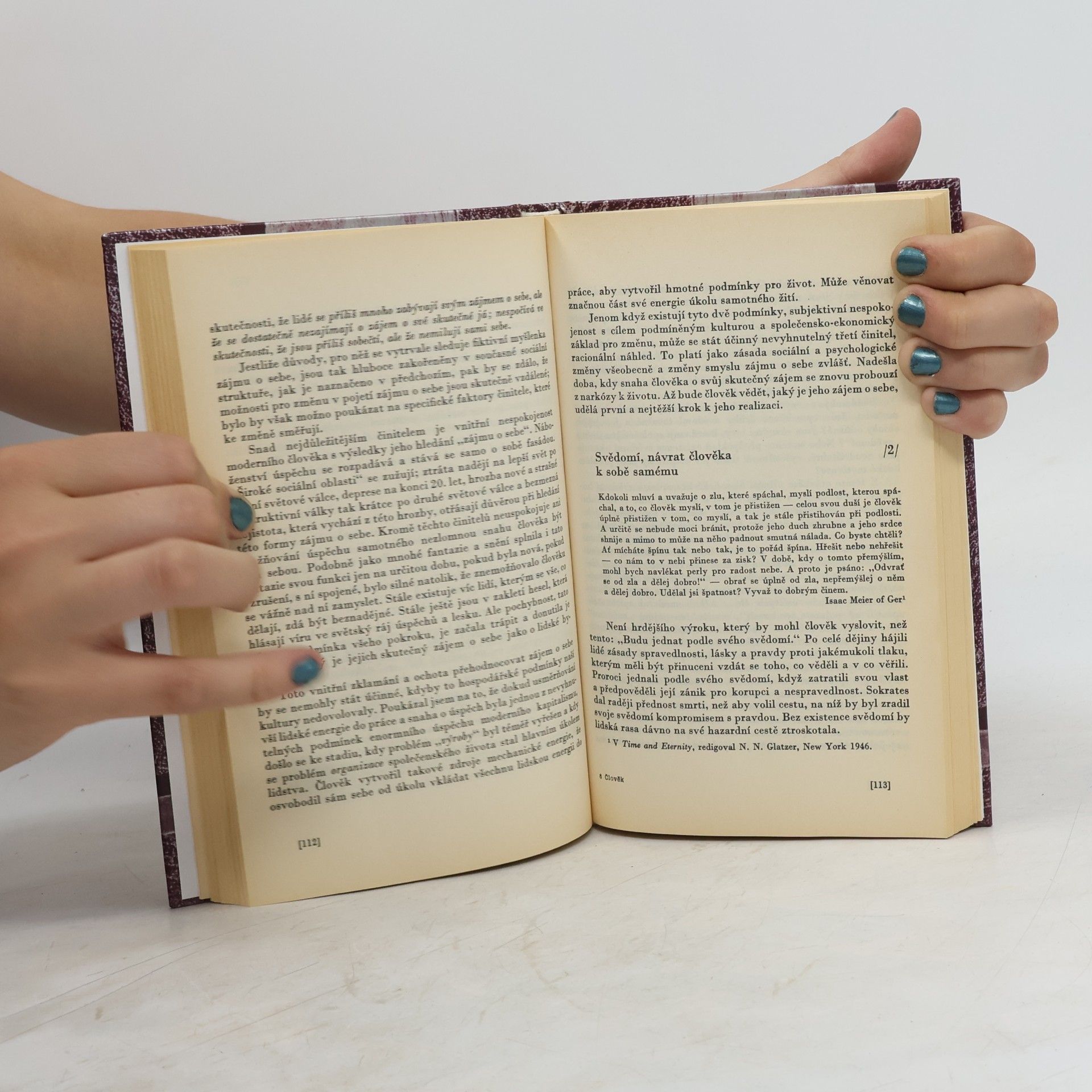 Erich Fromm Člověk a psychoanalýza
