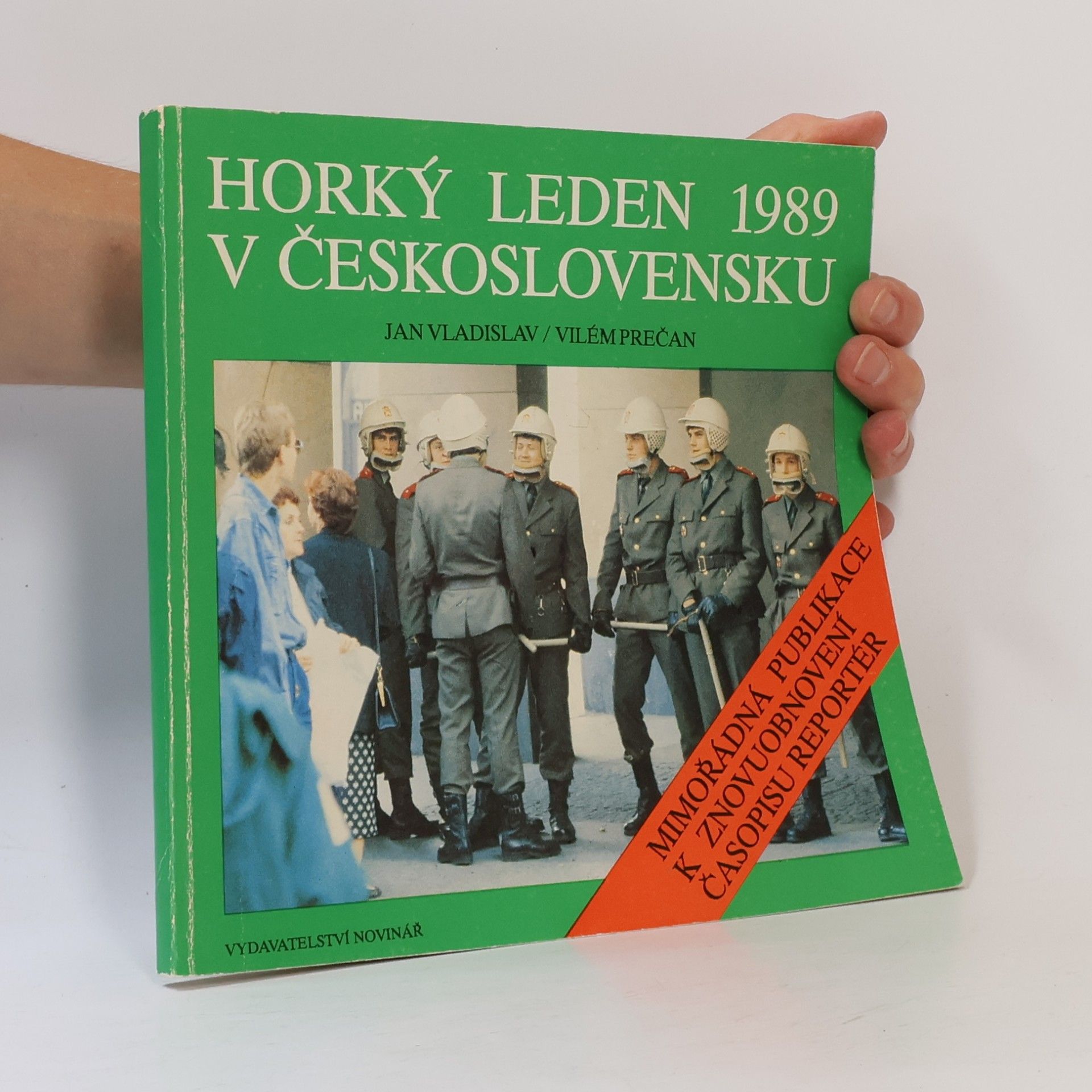 Jan Vladislav Horký leden 1989 v Československu