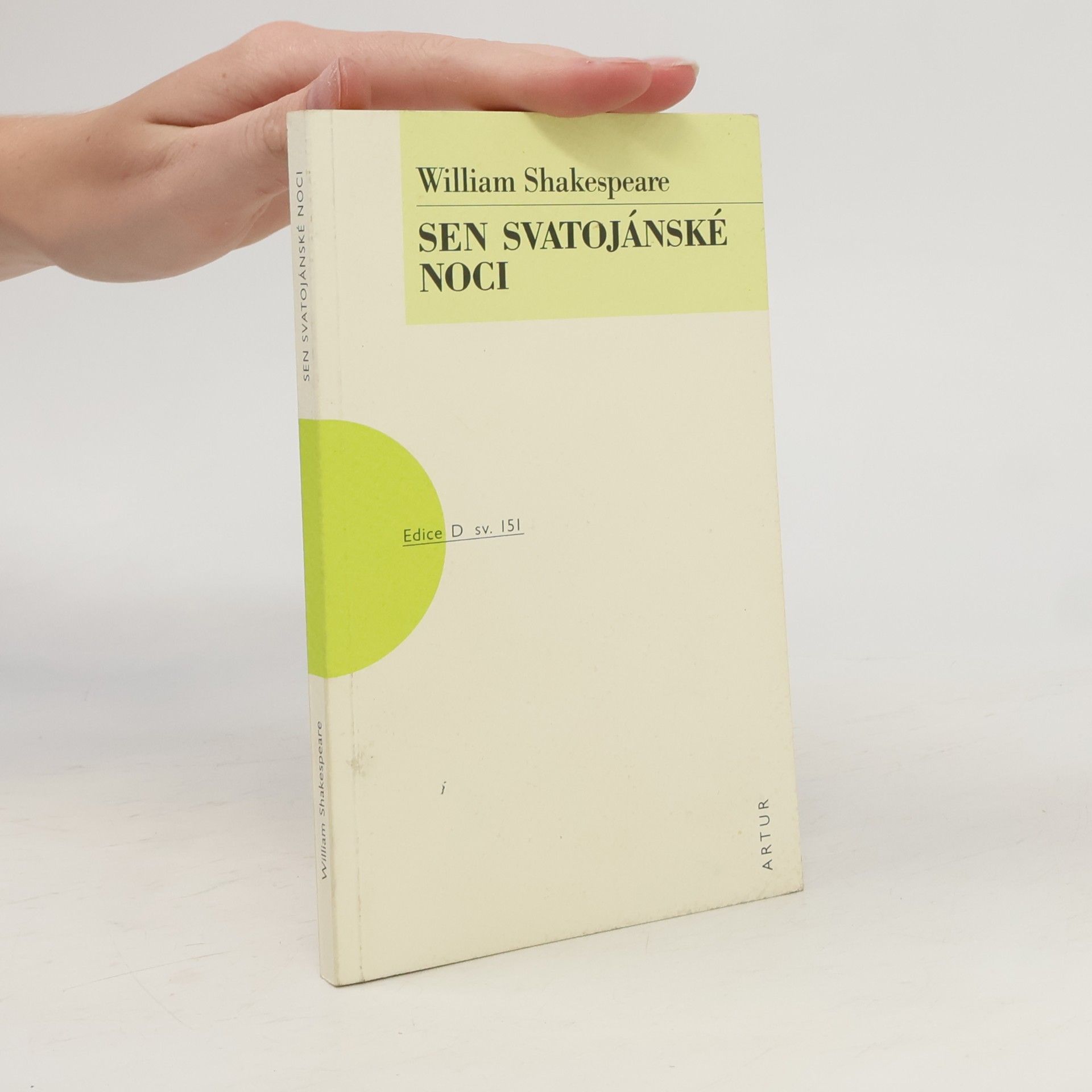 William Shakespeare Sen svatojánské noci