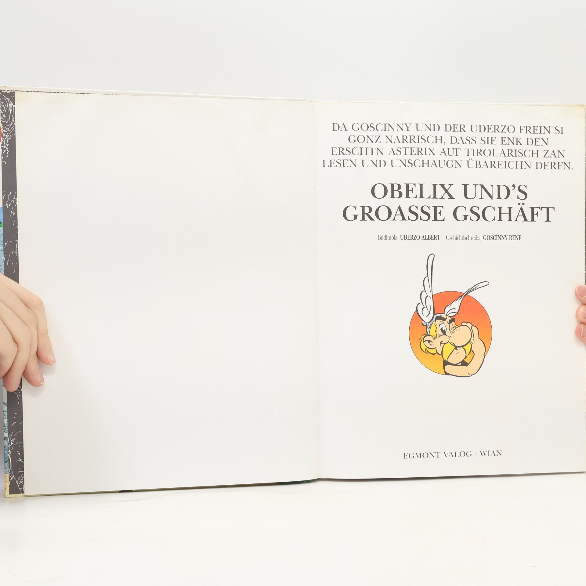 René Goscinny Asterix Mundart