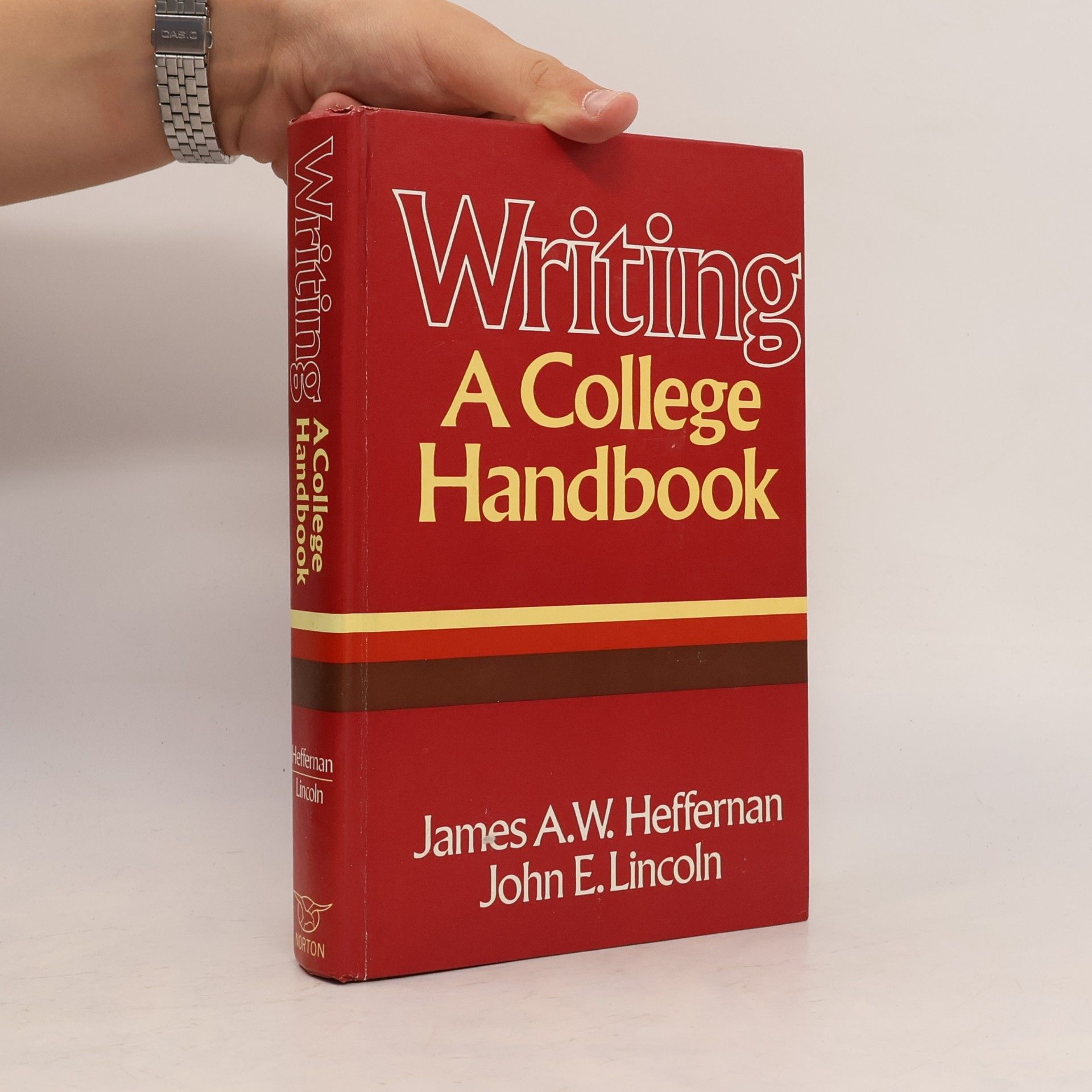 John E. Lincoln Writing a college handbook