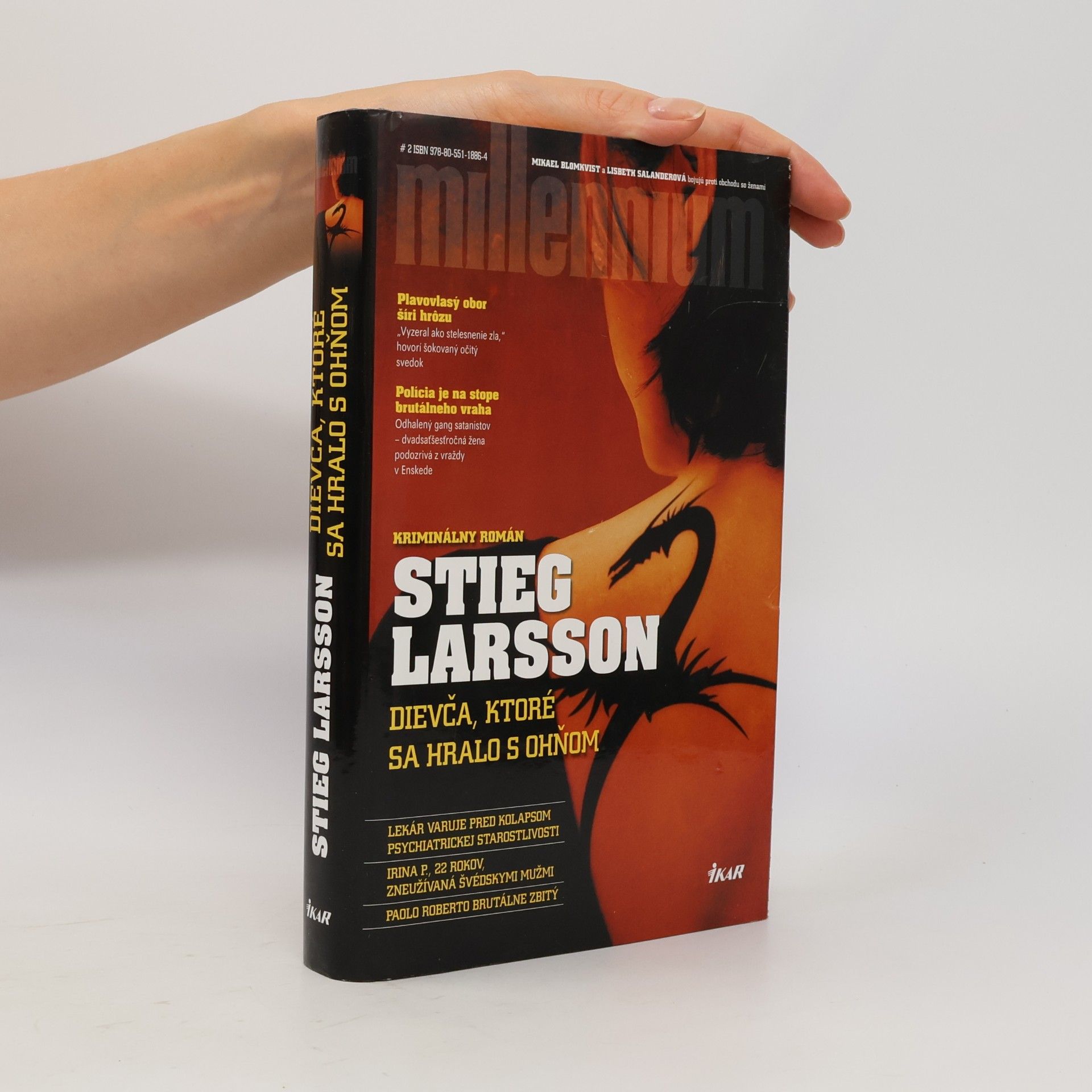 Stieg Larsson Dievča, ktoré sa hralo s ohňom