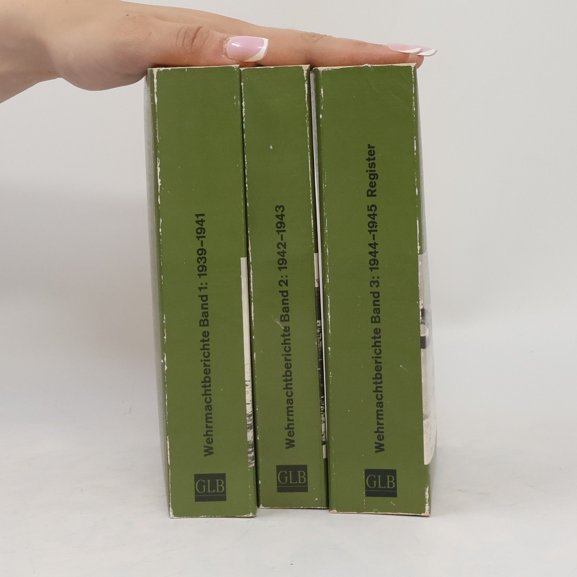 Drei Bände Die Wehrmachtberichte 1939-1945 1-3