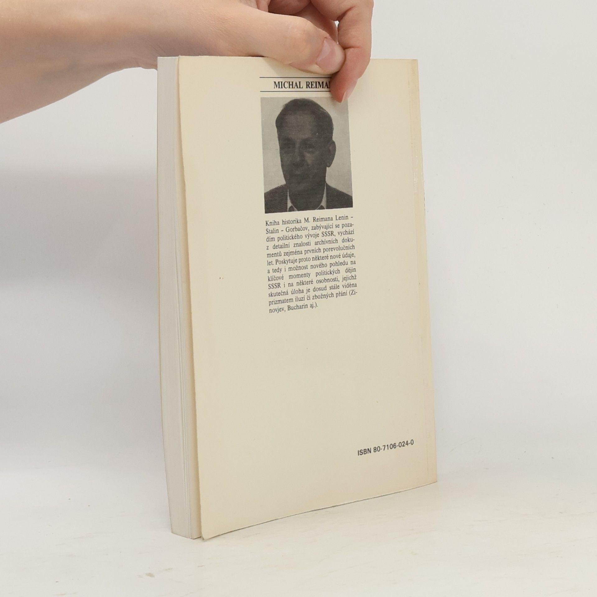 Michal Reiman Lenin, Stalin, Gorbačov. Kontinuita a zlomy v sovětských dějinách