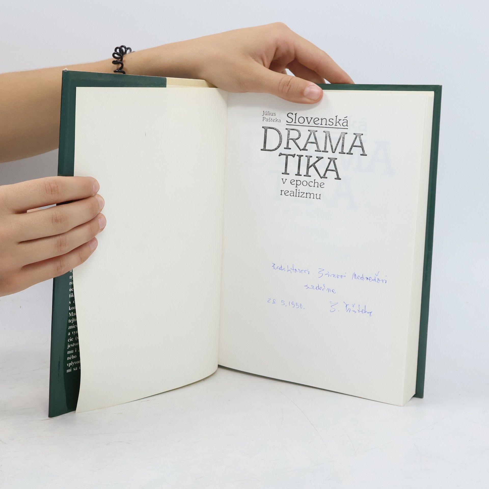 Július Pašteka Slovenská dramatika v epoche realizmu