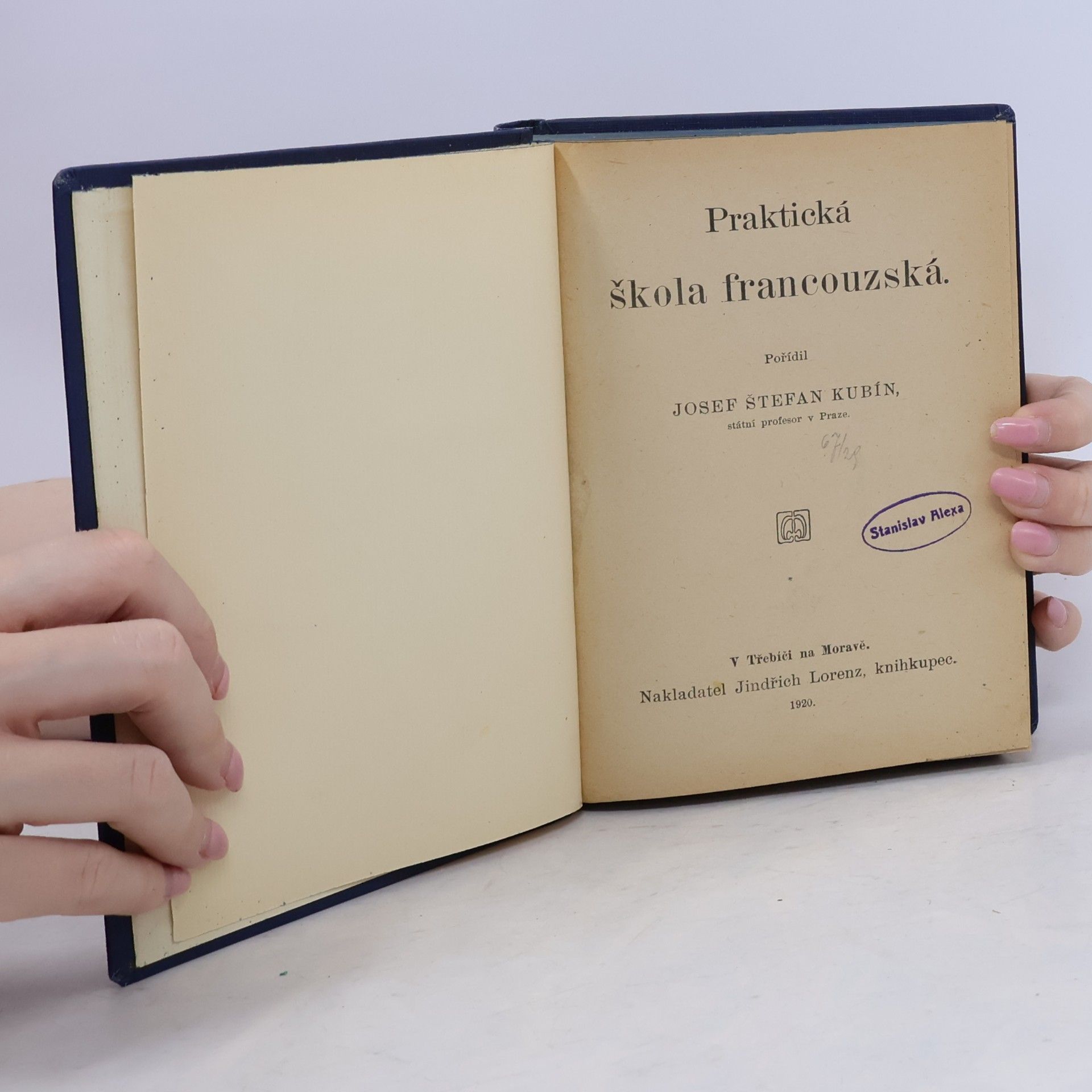 Josef Štefan Kubín Praktická škola francouzská