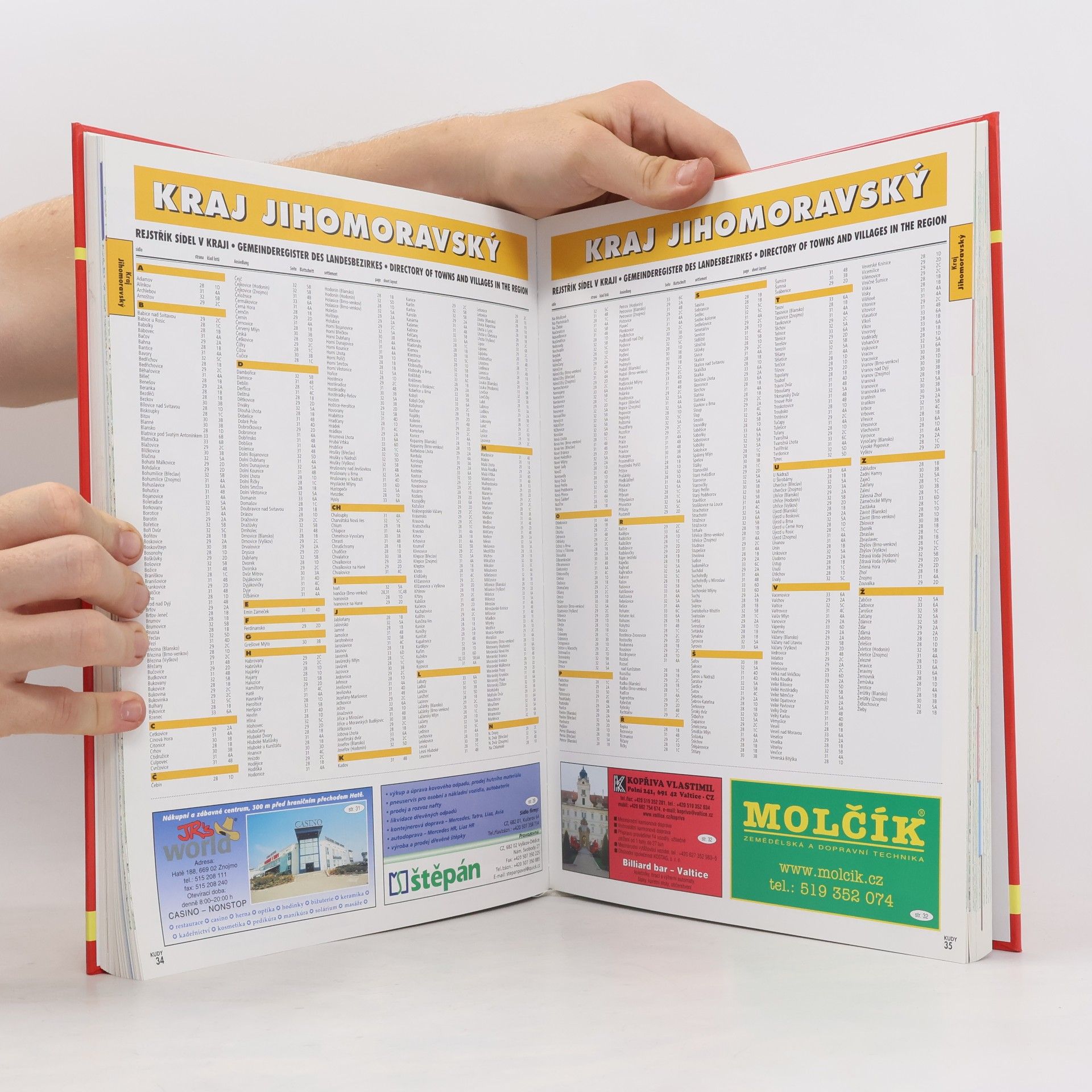 Autores varios Kudy a kam v ČR