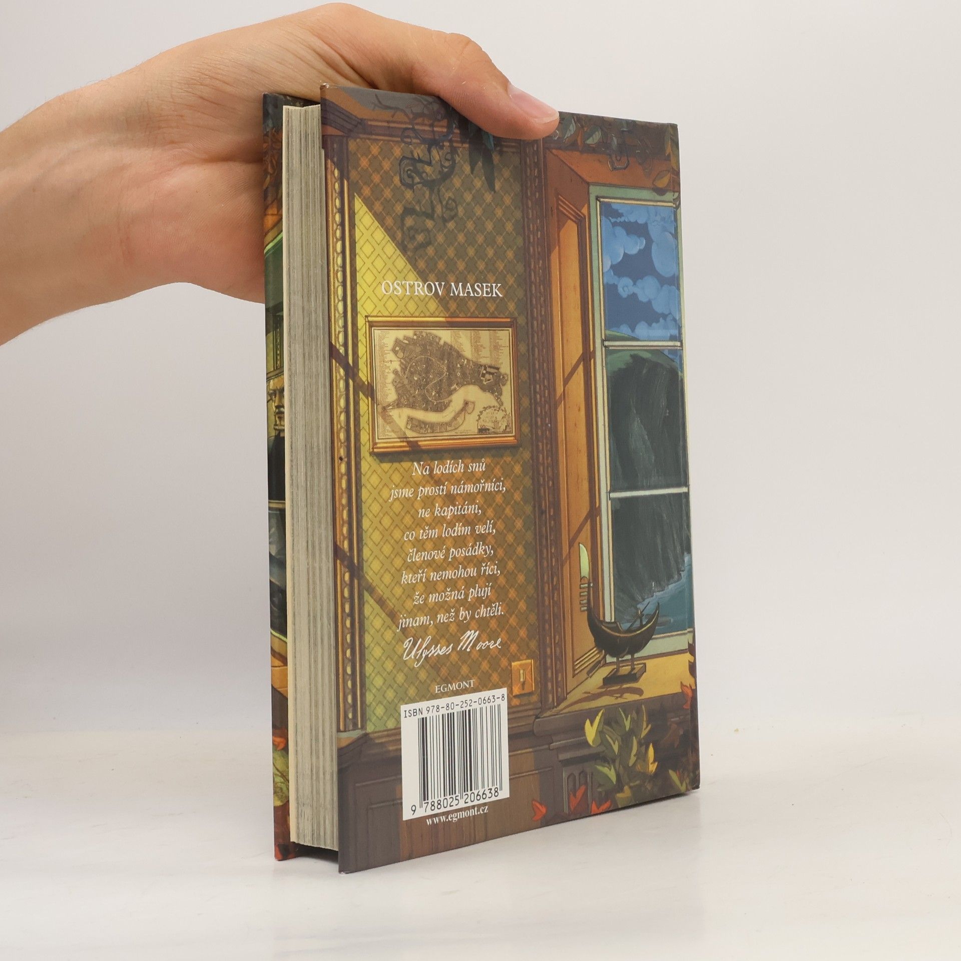 Pierdomenico Baccalario Ulysses Moore. Ostrov masek. 4. díl