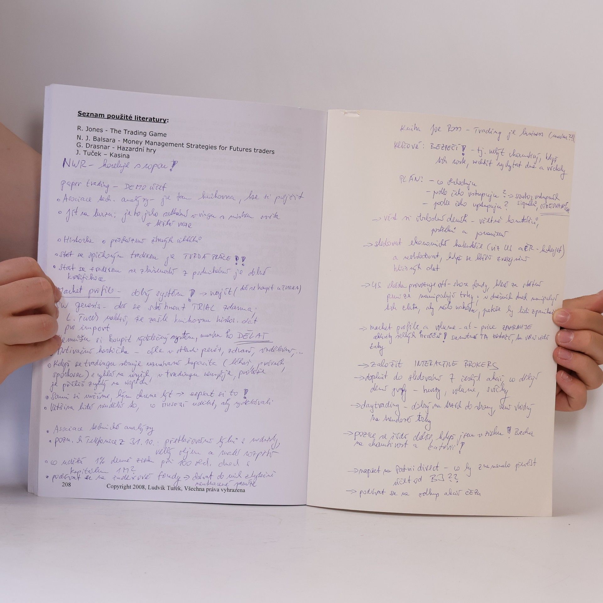 Ludvík Turek Psychologie a řízení peněz