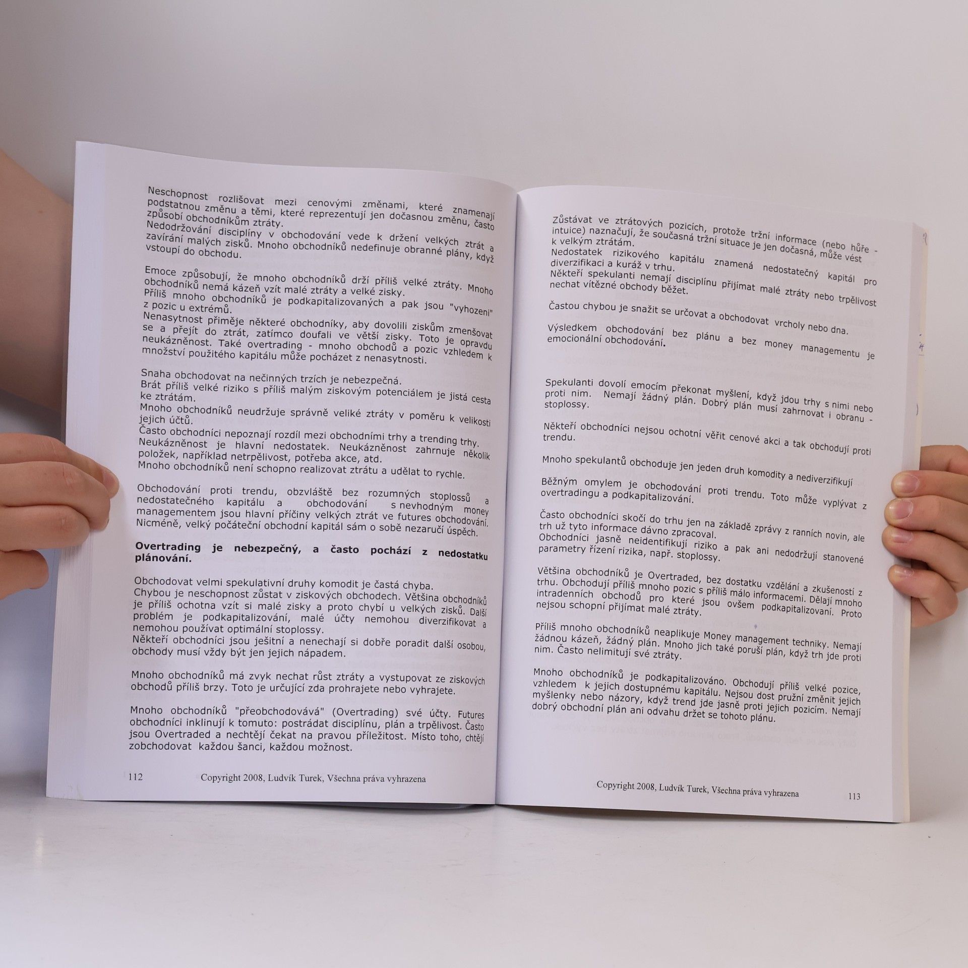 Ludvík Turek Psychologie a řízení peněz