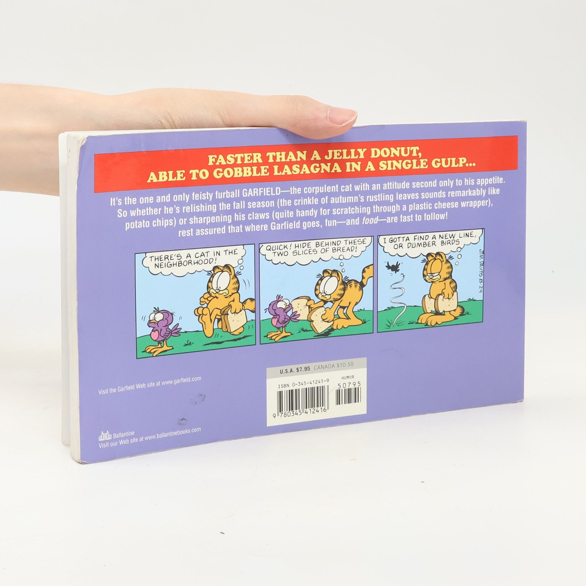 Jim Davis Garfield Hams It Up