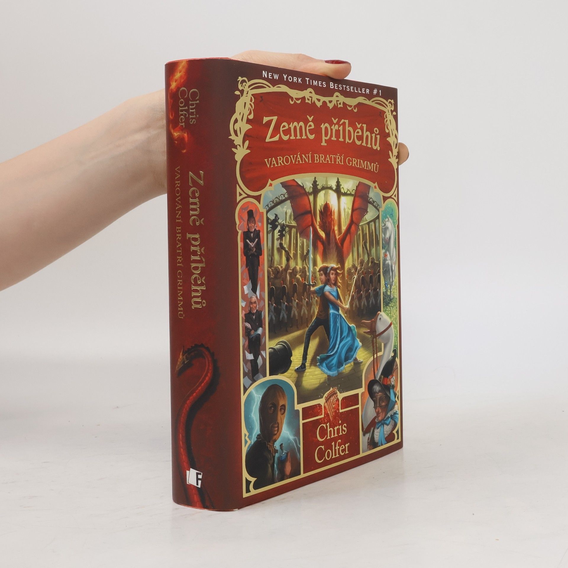 Chris Colfer Země příběhů. Varování bratří Grimmů