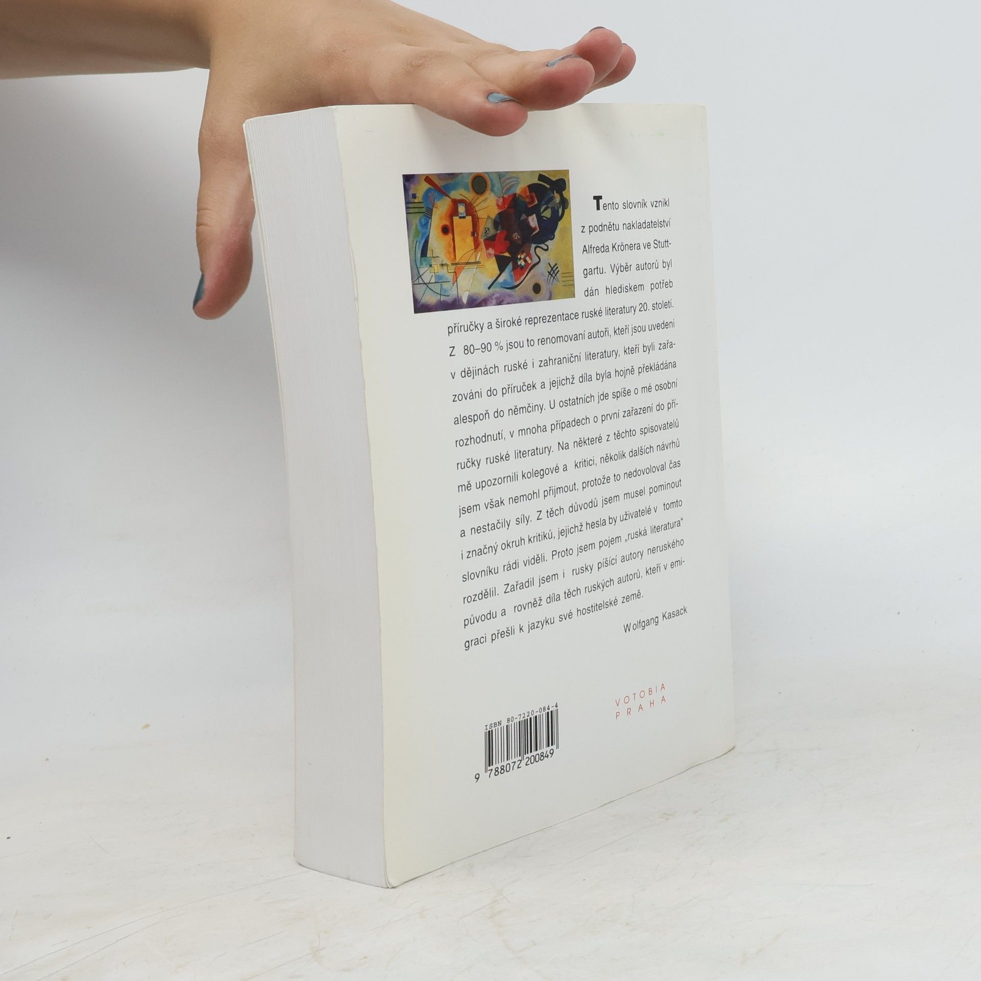 Wolfgang Kasack Slovník ruské literatury 20. století