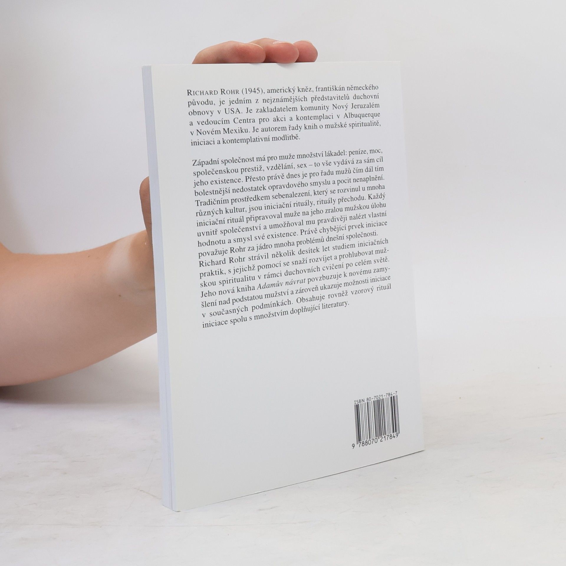 Richard Rohr Adamův návrat: Mužská iniciace