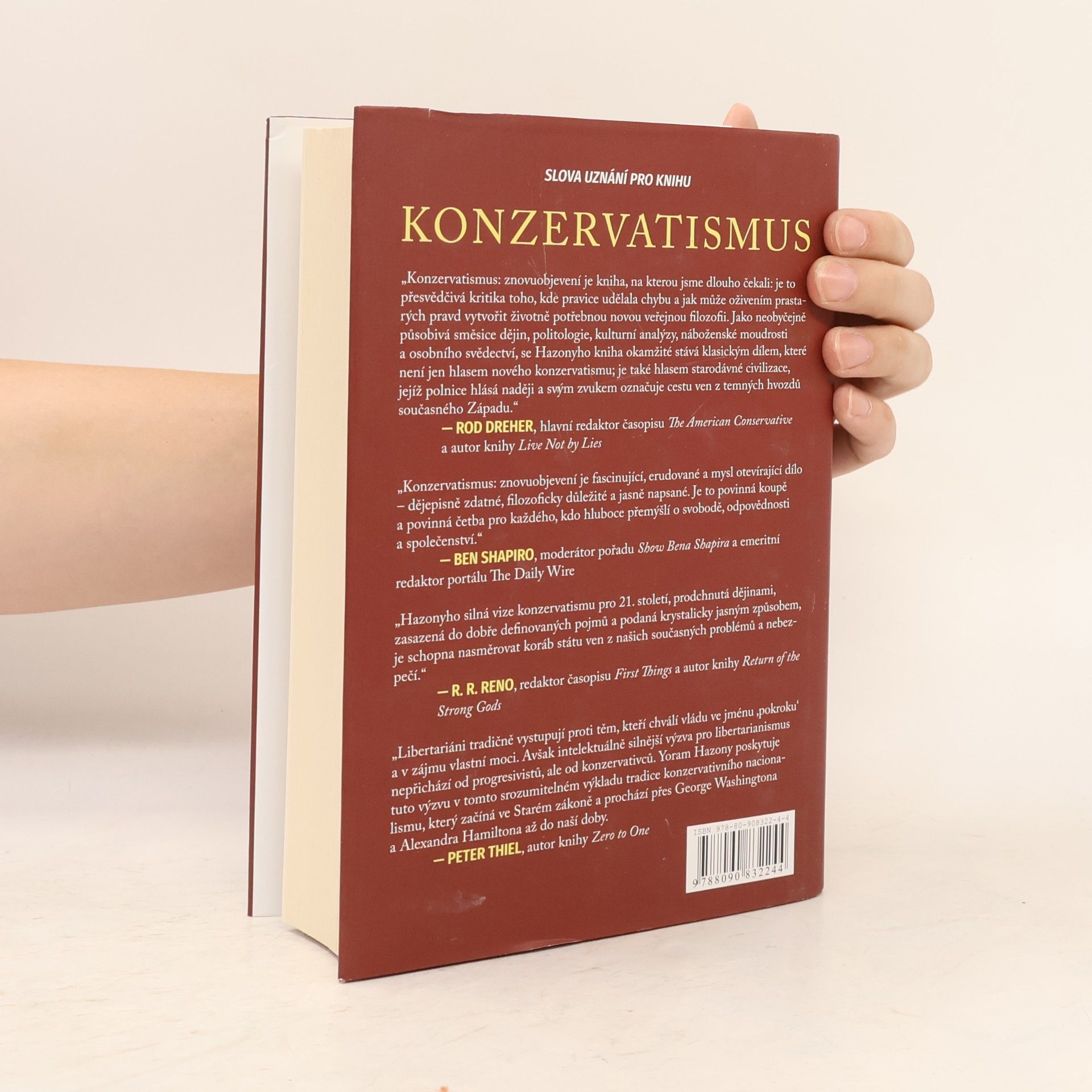 Yoram Hazony Konzervatismus: znovuobjevení