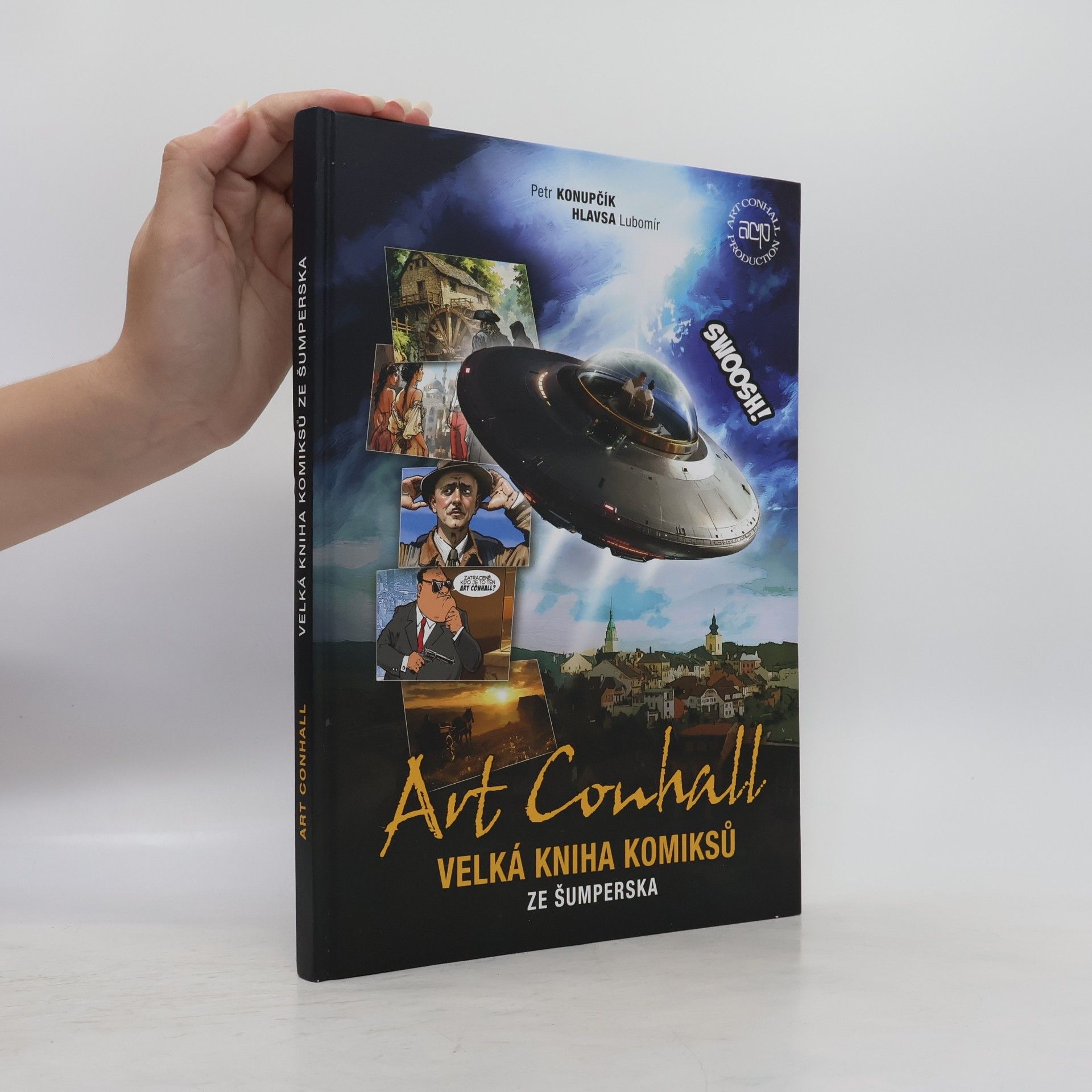 Petr Konupčík Art Conhall Velká kniha komiksů ze Šumperska