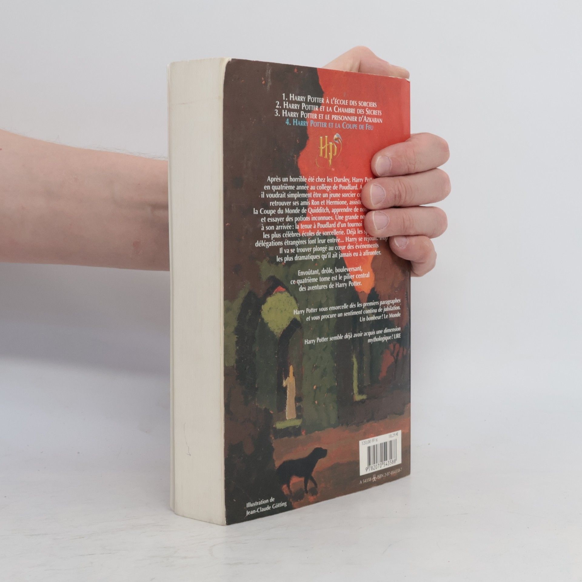 Joanne K. Rowling Harry Potter et la coupe de feu