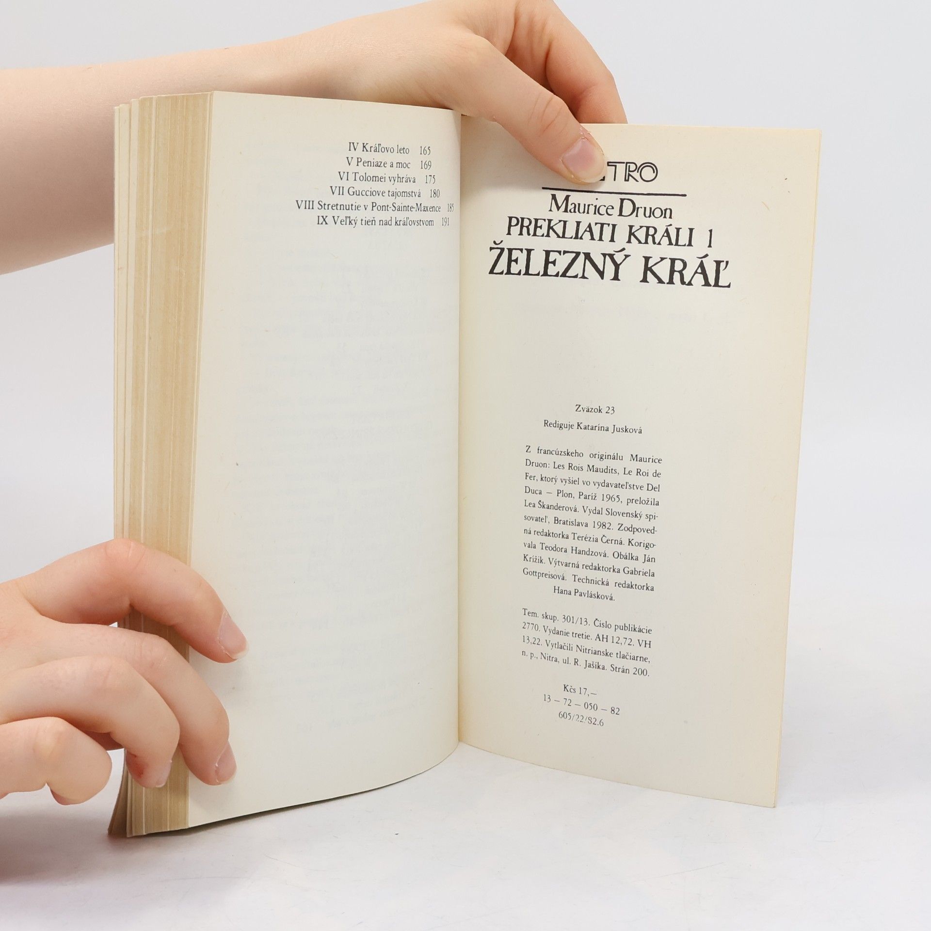 Maurice Druon Prekliati králi 1. Železný kráľ