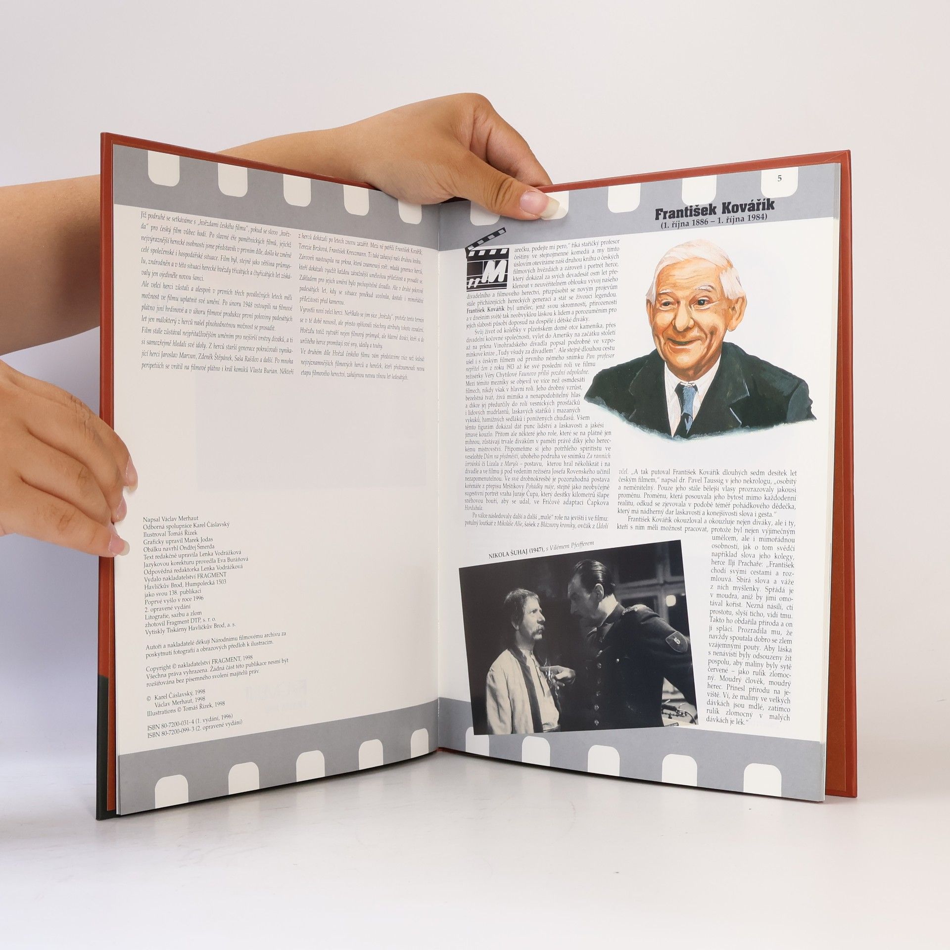 Karel Čáslavský Hvězdy českého filmu II.