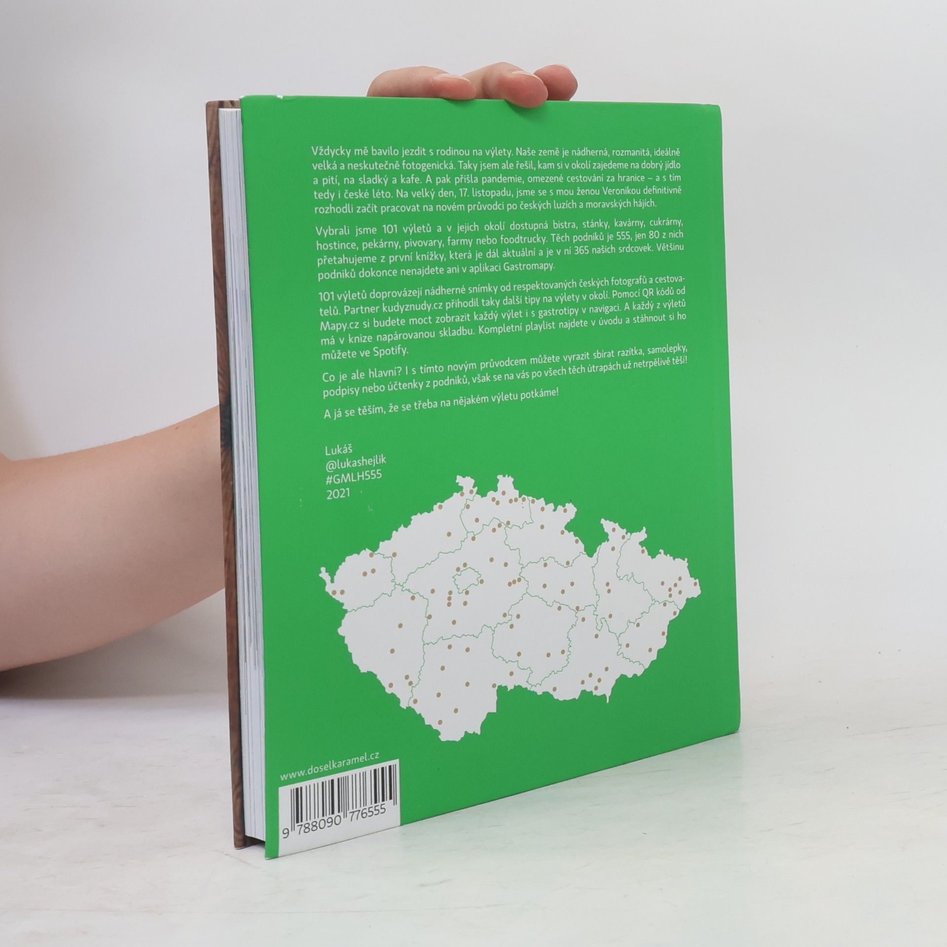 Lukáš Hejlík 555. Výlety s gastromapou Lukáše Hejlíka