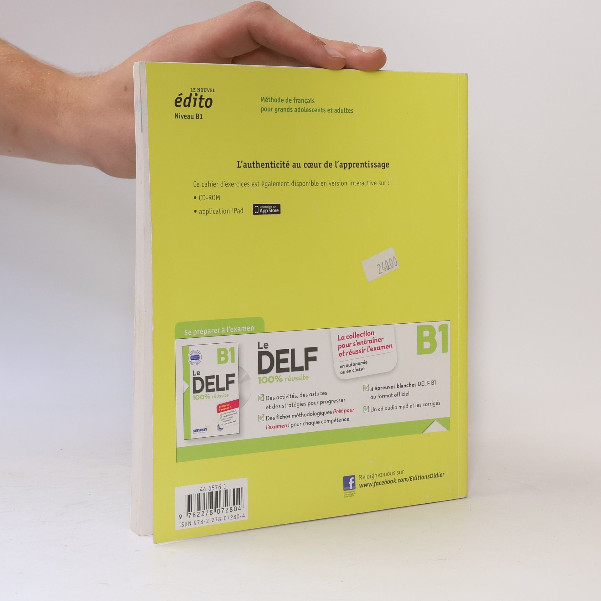 Élodie Heu Le nouvel édito (Niveau B1). Cahier d'exercices