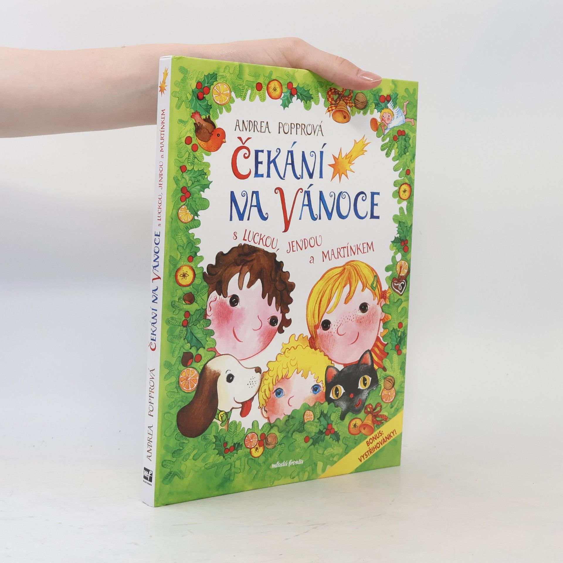 Andrea Popprová Čekání na Vánoce s Luckou, Jendou a Martínkem