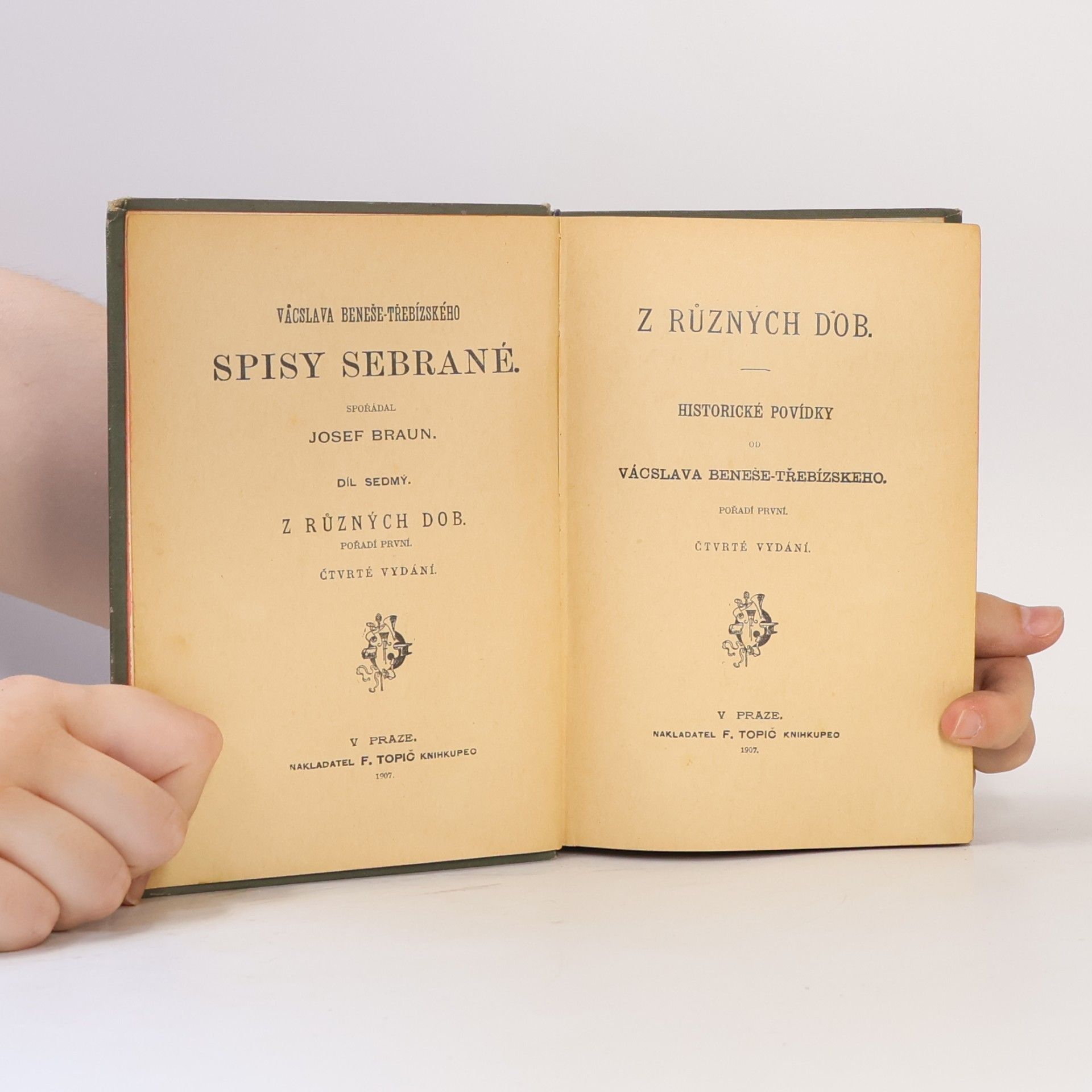Václav Beneš Třebízský Sebrané spisy Václava Beneše Třebízského. Z různých dob 1