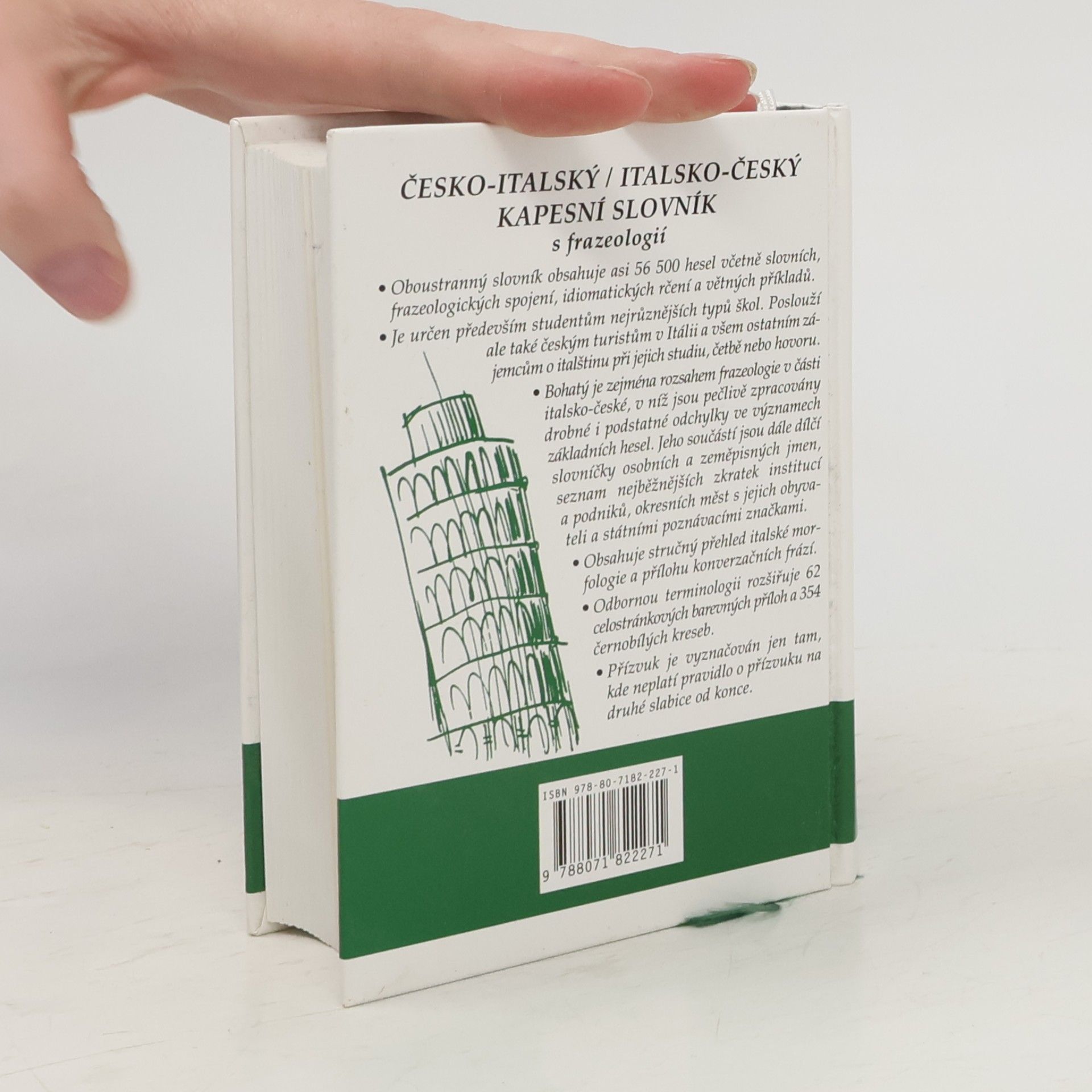 Zdeněk Papoušek Česko-italský, italsko-český kapesní slovník s frazeologií = Dizionario tascabile ceco-italiano, italiano-ceco con fraseologia