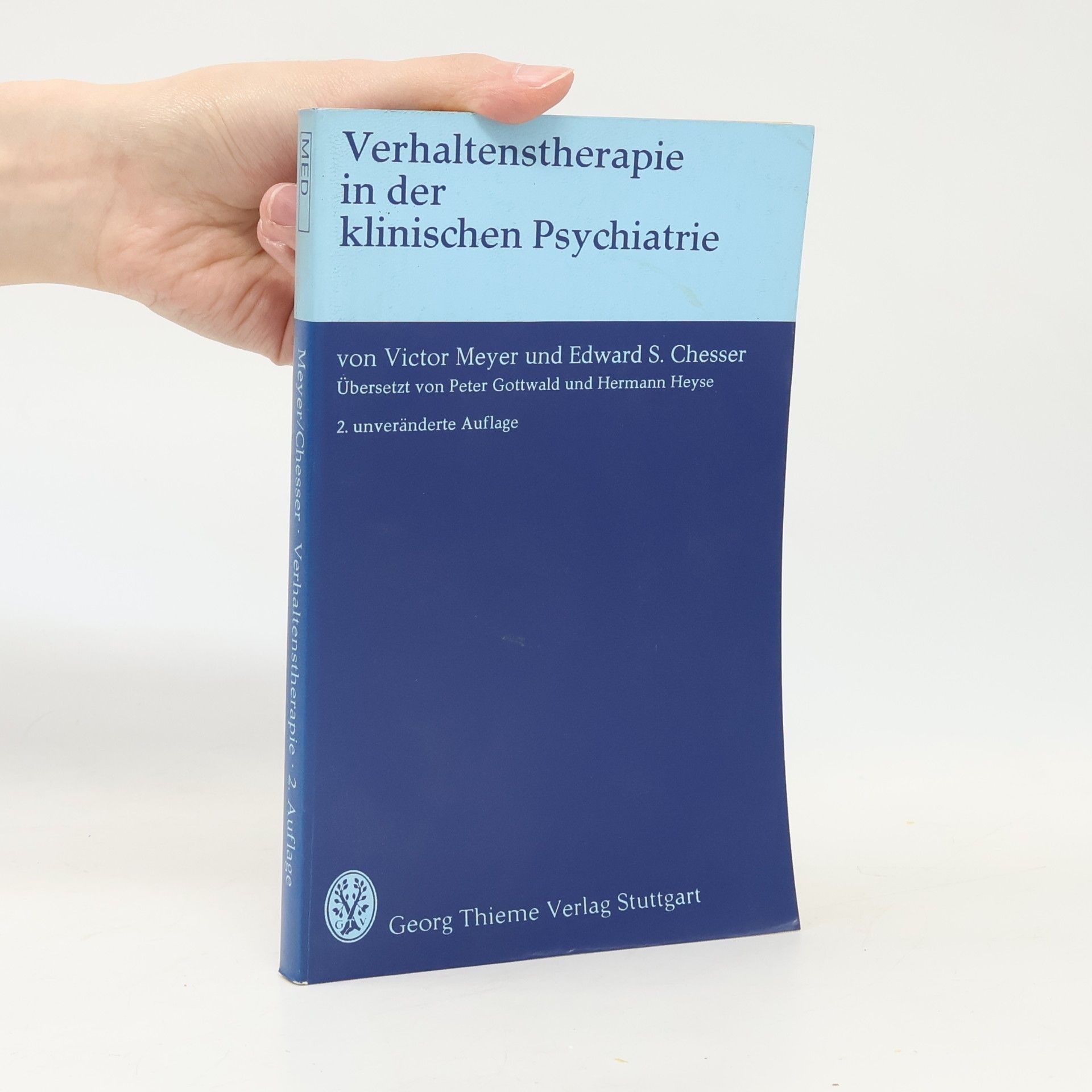 Edward S. Chesser Verhaltenstherapie in der klinischen Psychiatrie