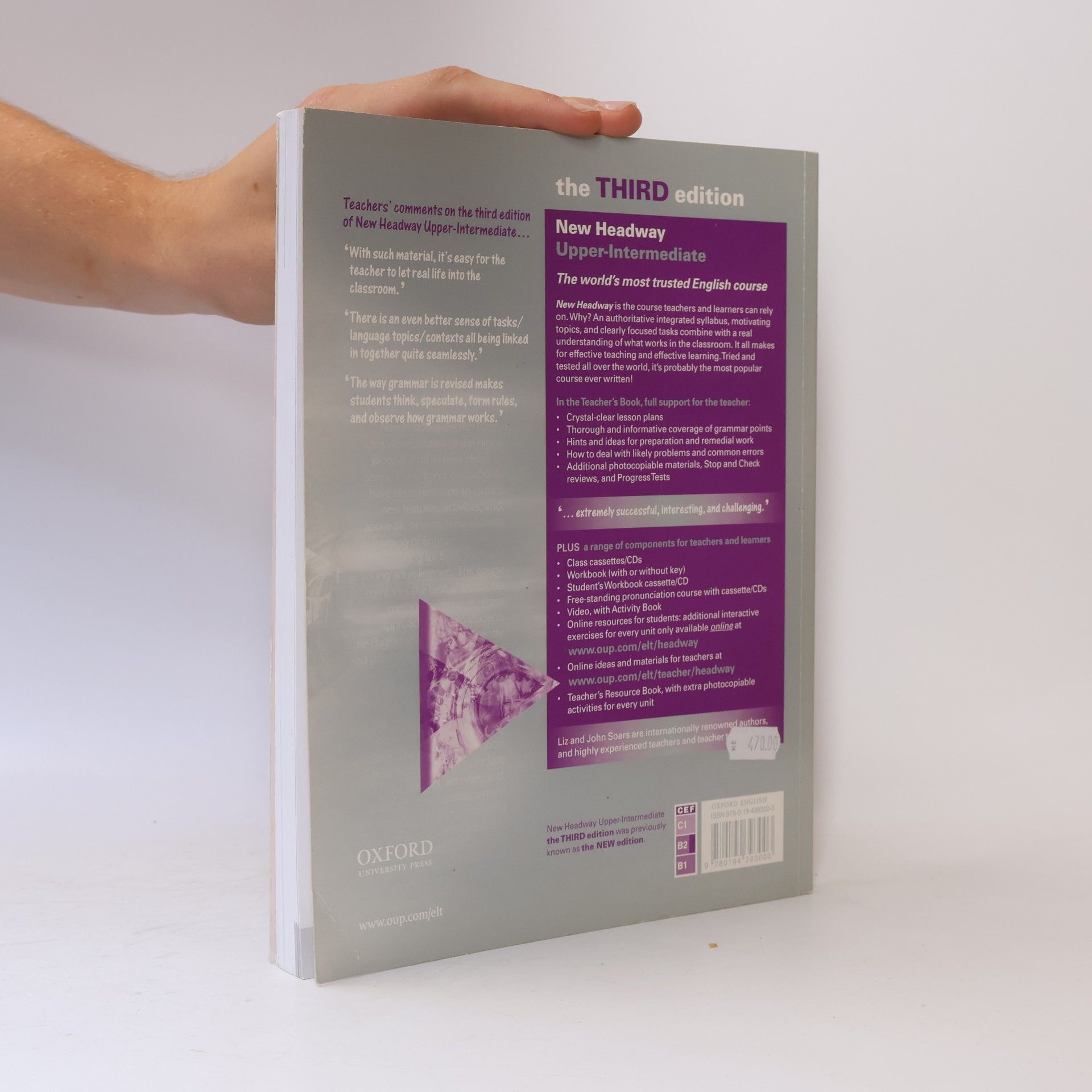 Liz Soars New Headway. Upper-Intermediate. Teachers´s Book