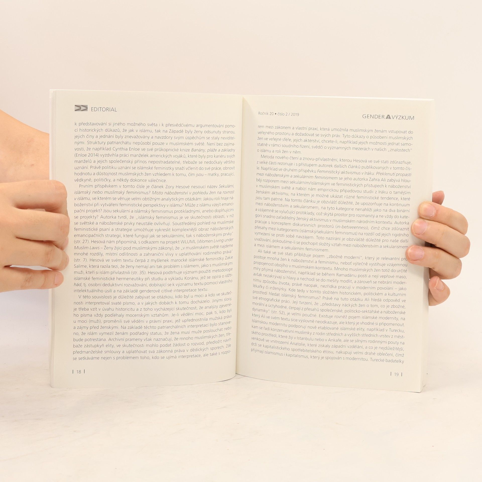Autorenkollektiv Gender a výzkum. Gender and Research 20. 2/2019