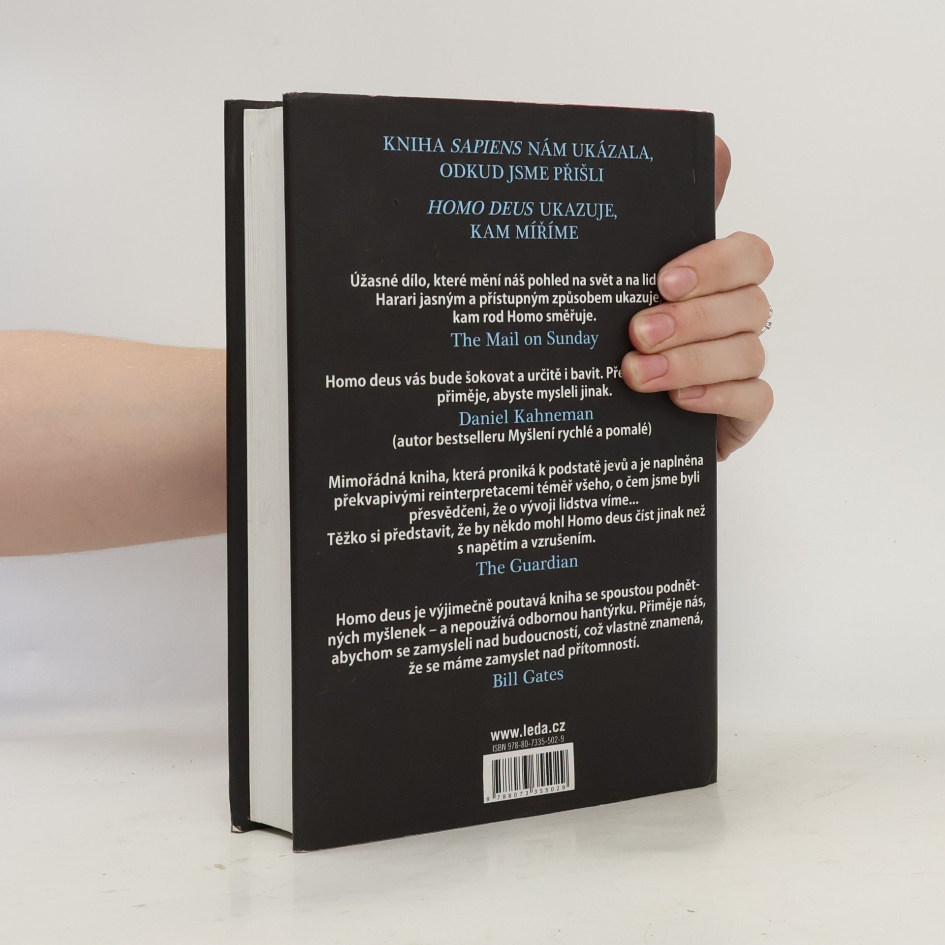 Yuval Noah Harari Homo deus. Stručné dějiny zítřka