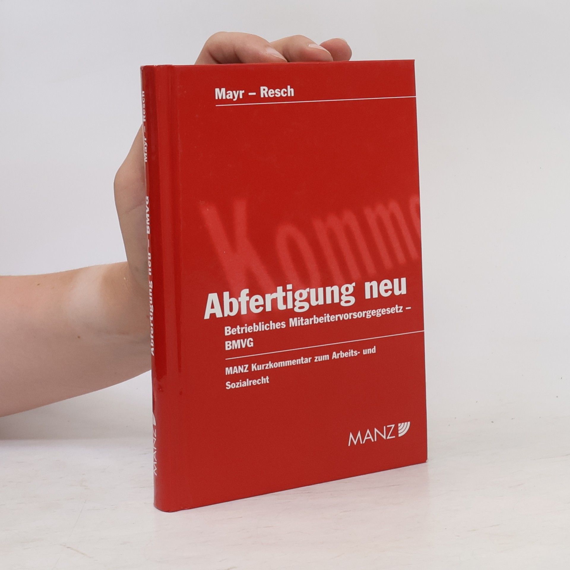 Klaus Mayr Abfertigung neu