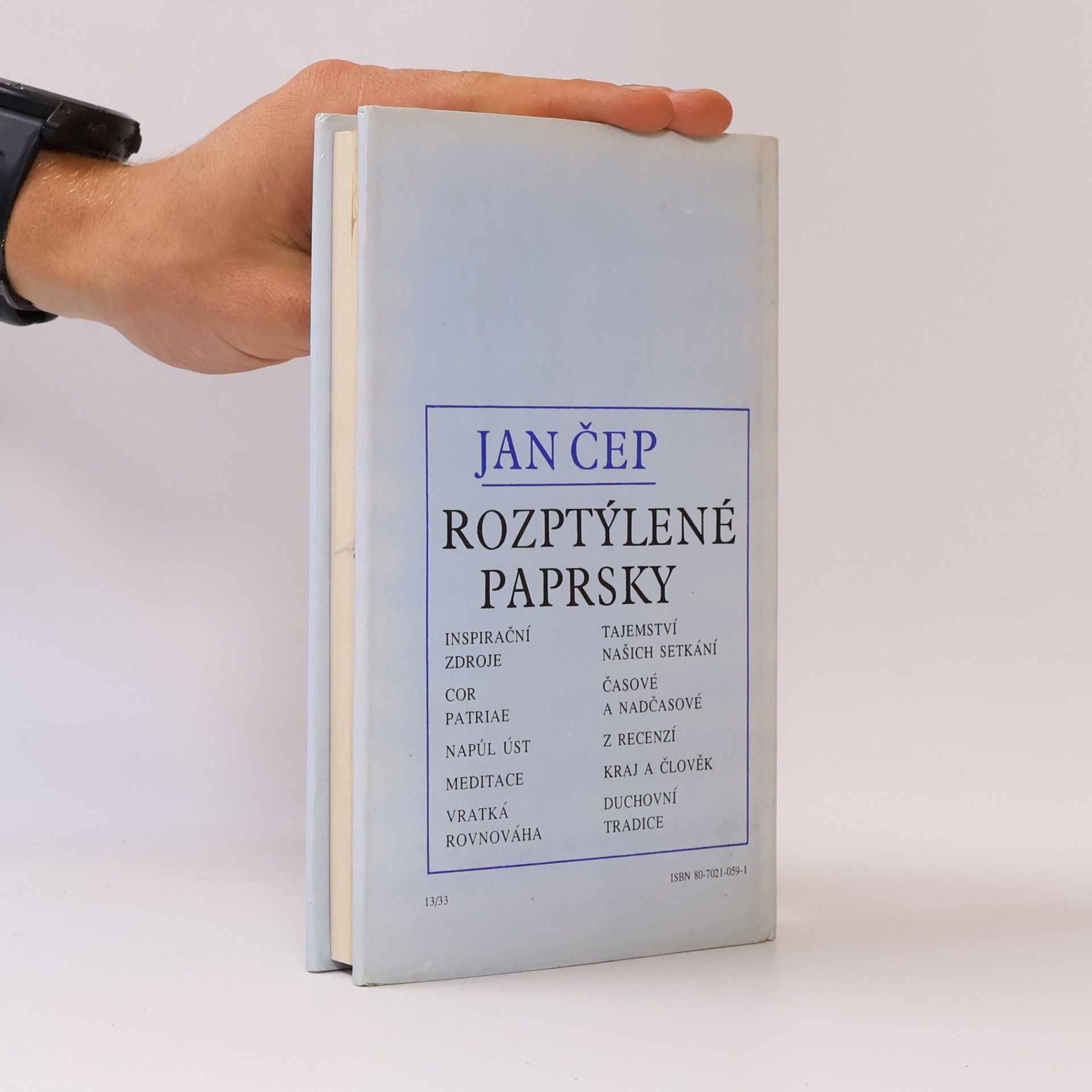 Jan Čep Rozptýlené paprsky