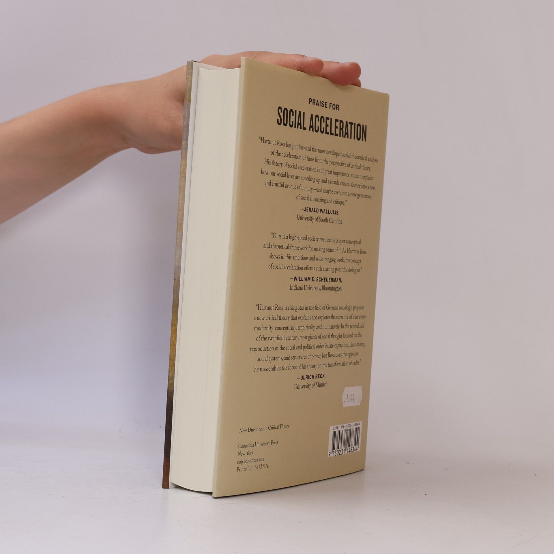 Hartmut Rosa Social acceleration