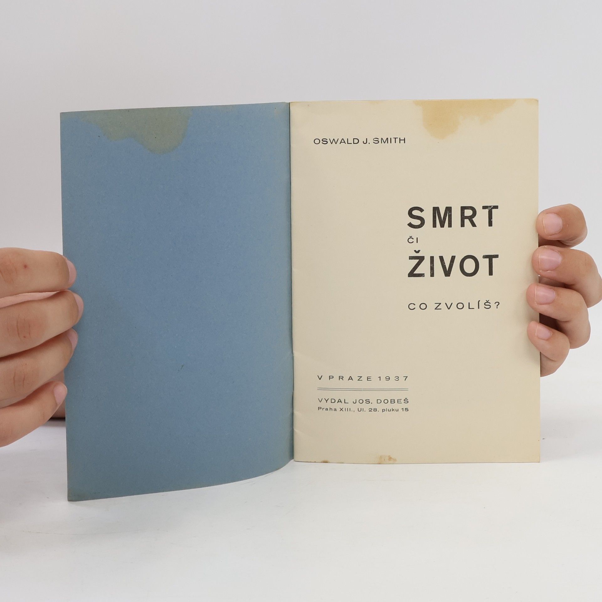 Oswald J. Smith Smrt či život